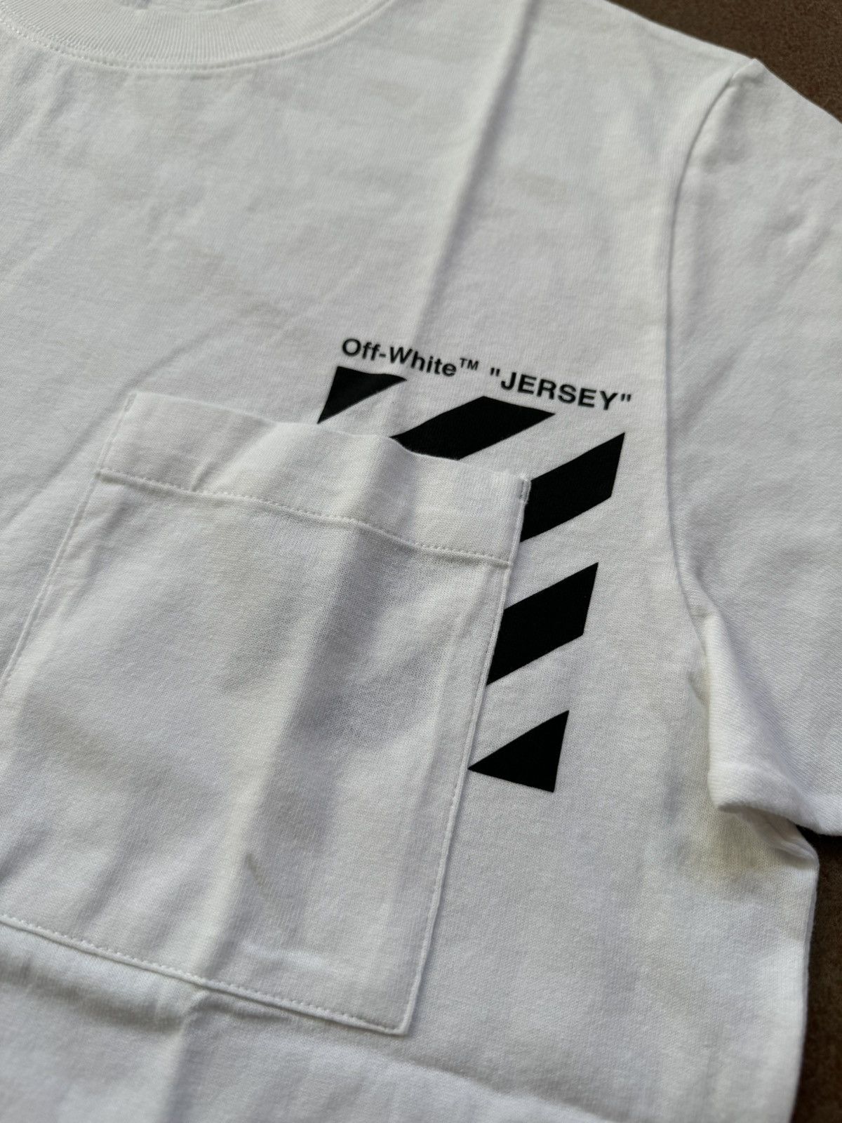 Off-White Off-White Diag Pocket Tee White Small Size US S / EU 44-46 / 1 - 4 Thumbnail