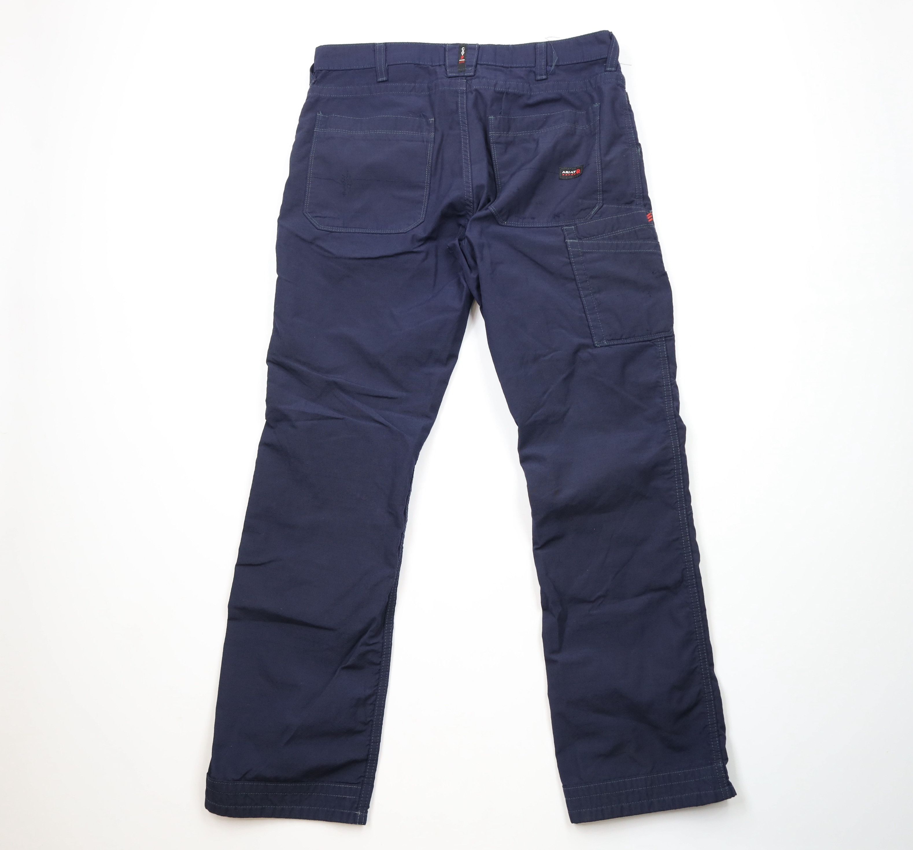 Ariat × Vintage Ariat FR Flame Resistant M5 Straight Leg Ripstop Pants Size US 34 / EU 50 - 9 Thumbnail
