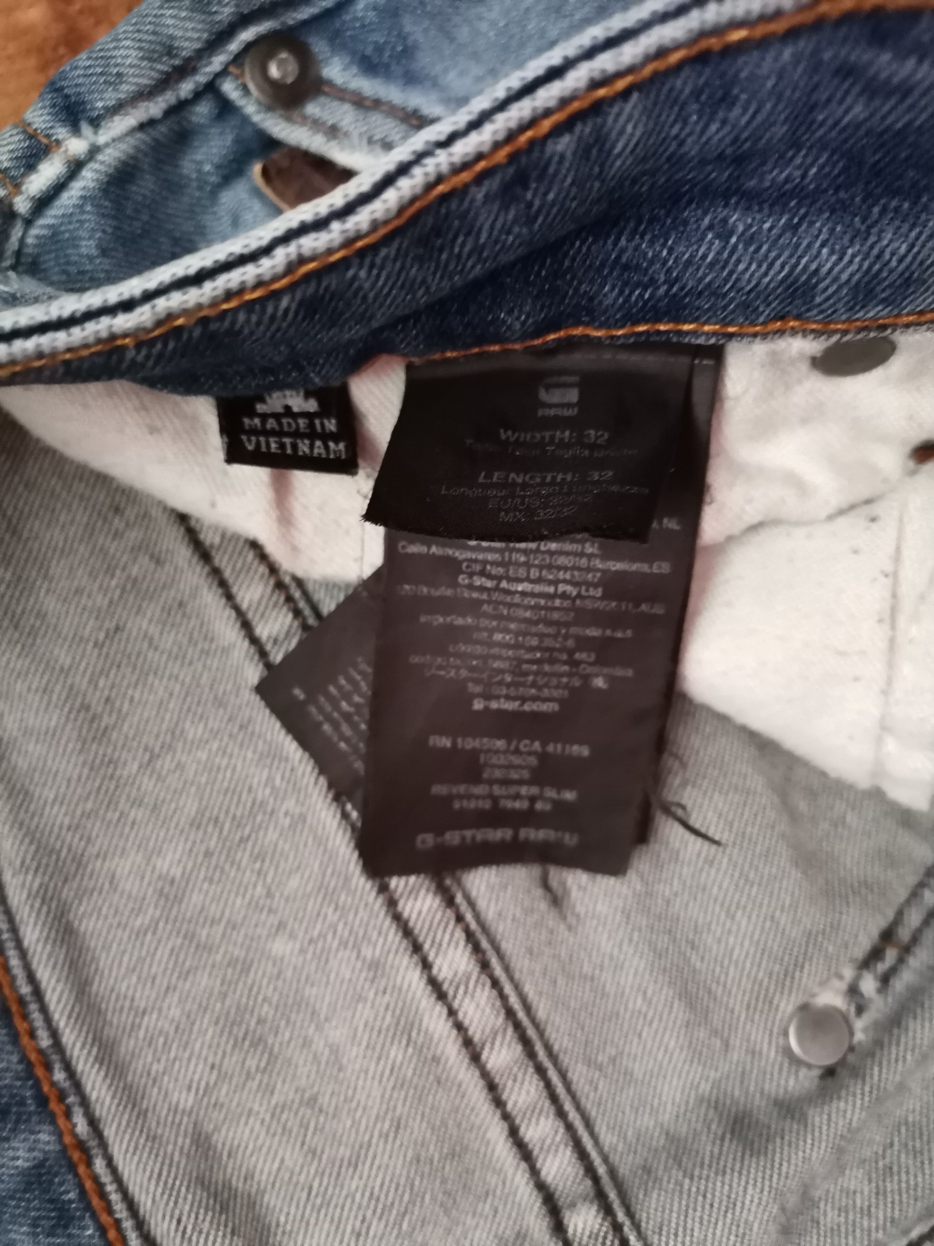 G-Star G-Star Raw Distressed Jeans Size US 32 / EU 48 - 3 Thumbnail