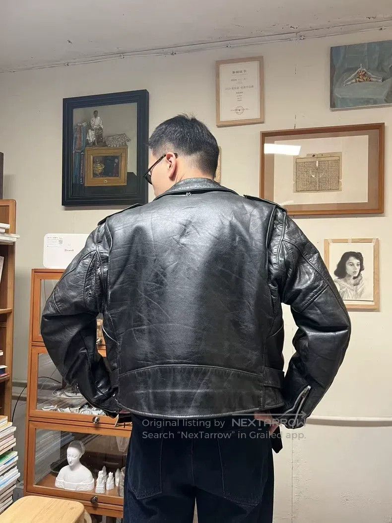 Schott Schott NYC 618 Biker Jacket Size US XL / EU 56 / 4 - 7 Thumbnail