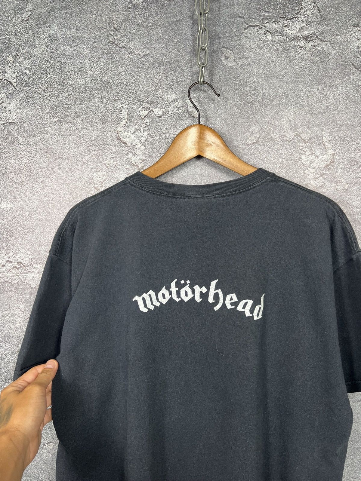 Band Tees Vintage Motorhead England Band Sun Faded T-shirt Tee Size US XL / EU 56 / 4 - 7 Thumbnail