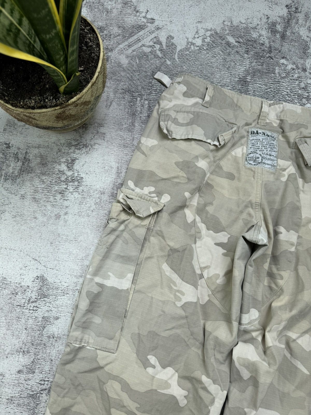 Japanese Brand Vintage Rare Y2K Japanese Rare Camo Da-Nang Cargo Pants Size US 30 / EU 46 - 6 Thumbnail
