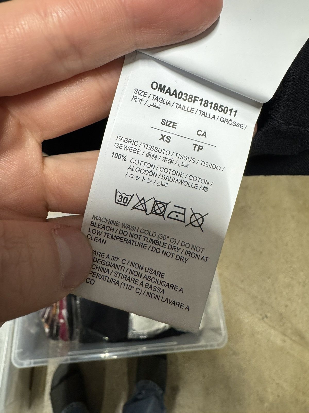 Off-White Off-White Bernini Printed T-Shirt NEW 500$ Size US L / EU 52-54 / 3 - 5 Thumbnail
