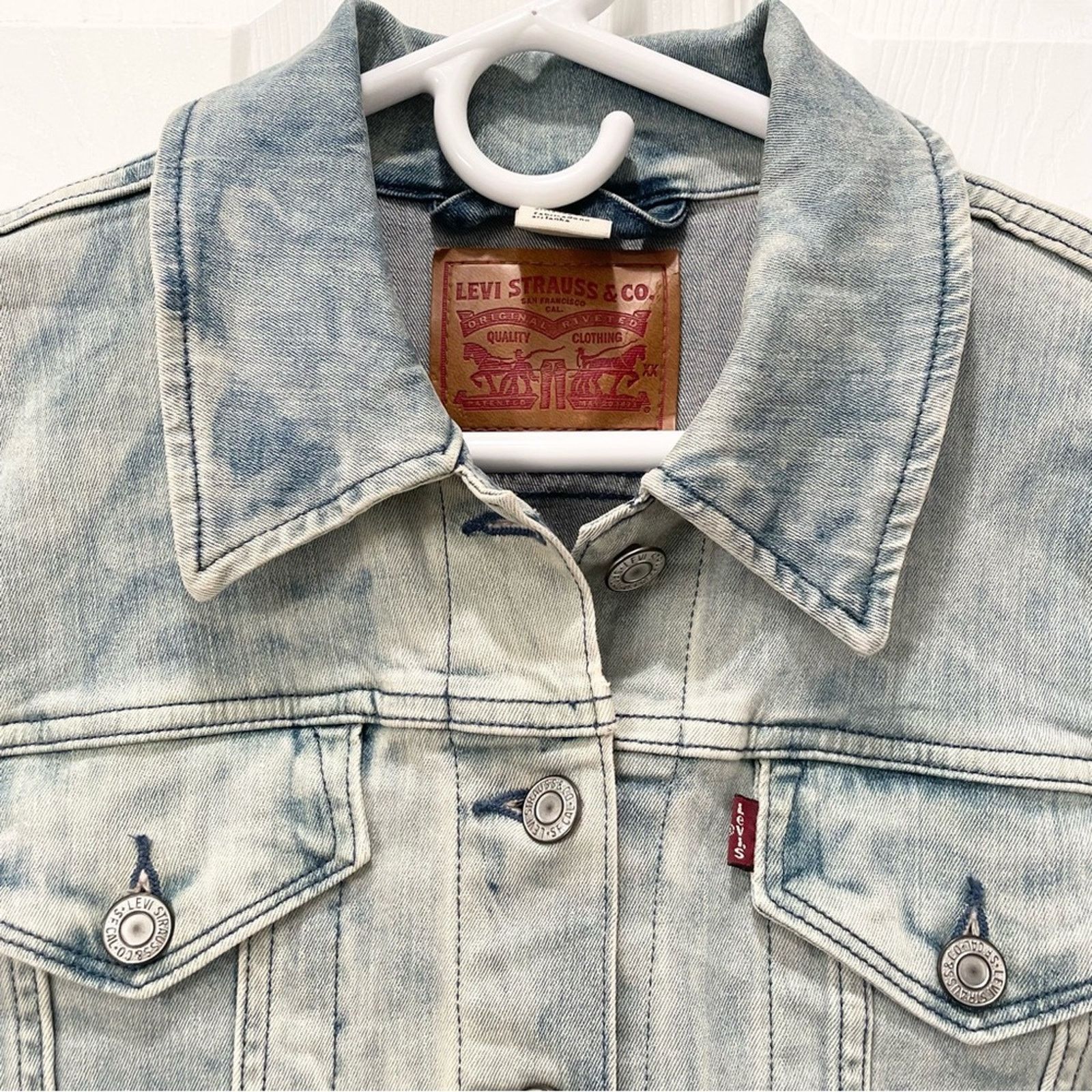 Levi's Levi’s Denim Jacket Size L / US 10 / IT 46 - 3 Thumbnail