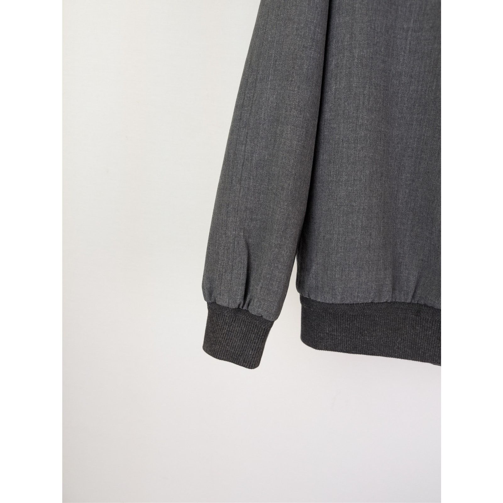 Tom Ford o1rshd1 CC20 Ribbed-Trim Twill Bomber Jacket Light Jacket Size US M / EU 48-50 / 2 - 14 Thumbnail
