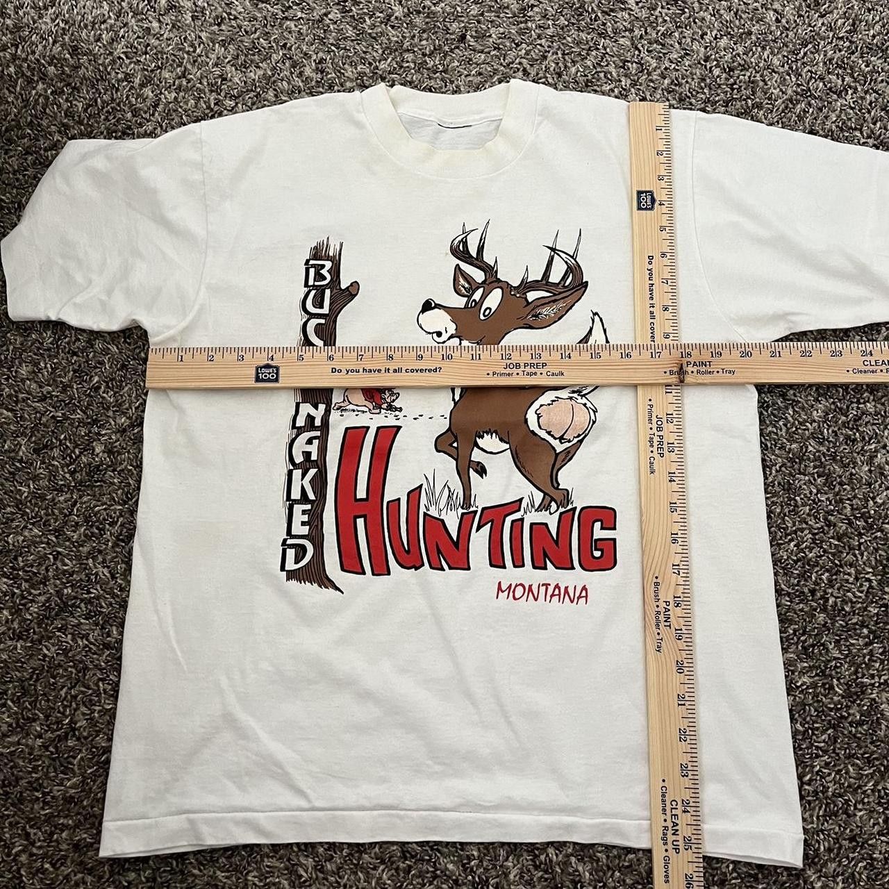 Hunter × Vintage Vintage 90s Montana deer hunting redneck single stitch Shirt Size US M / EU 48-50 / 2 - 5 Thumbnail