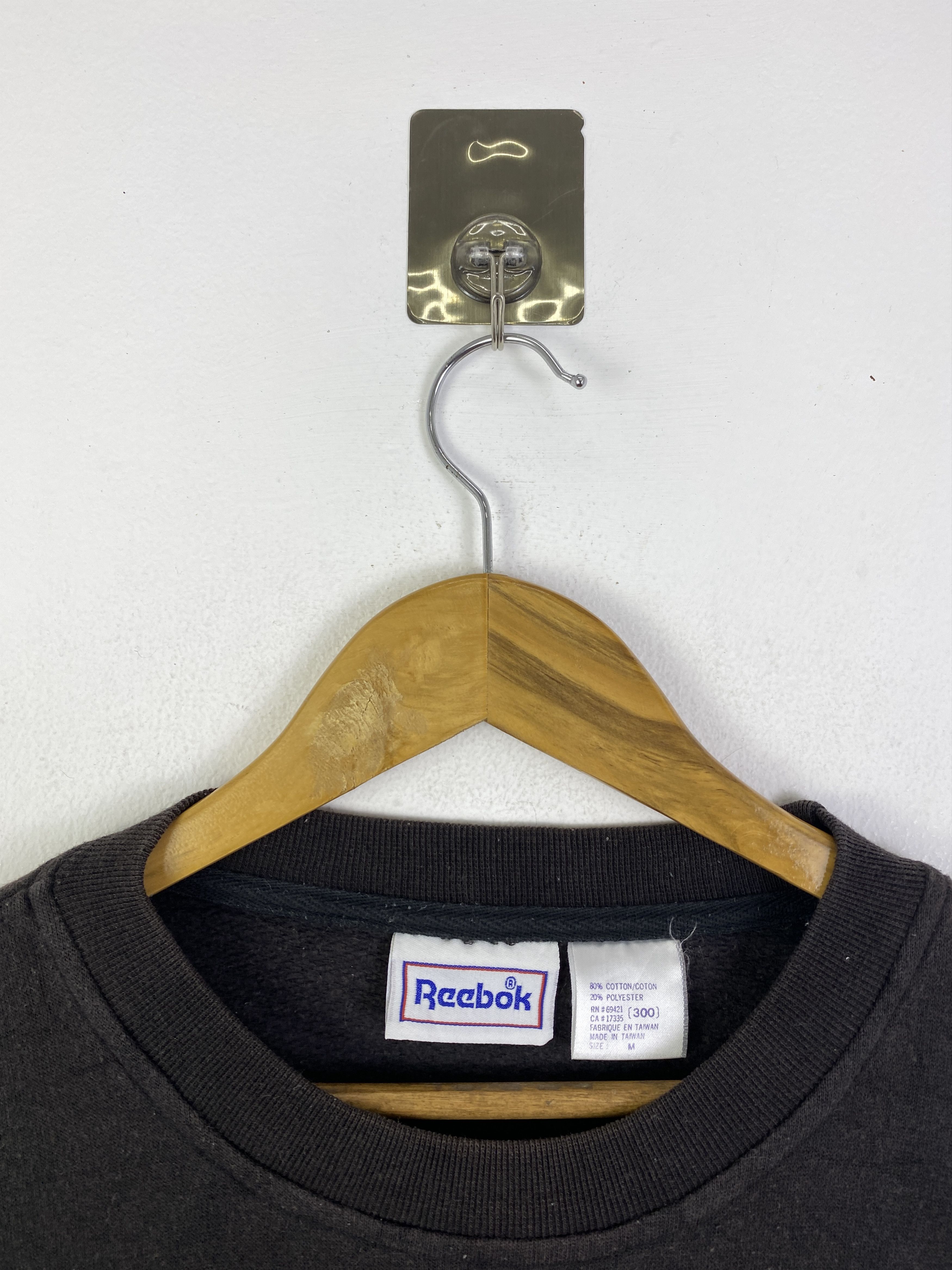 Reebok Vintage 90s Reebok Big Logo Pullover Sweatshirt SH0281 Size US M / EU 48-50 / 2 - 9 Thumbnail