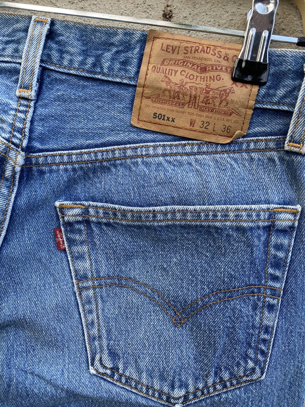 Levi's × Levi's Vintage Clothing × Vintage W31x33 vintage levi's 501xx made in USA Size US 31 - 6 Thumbnail