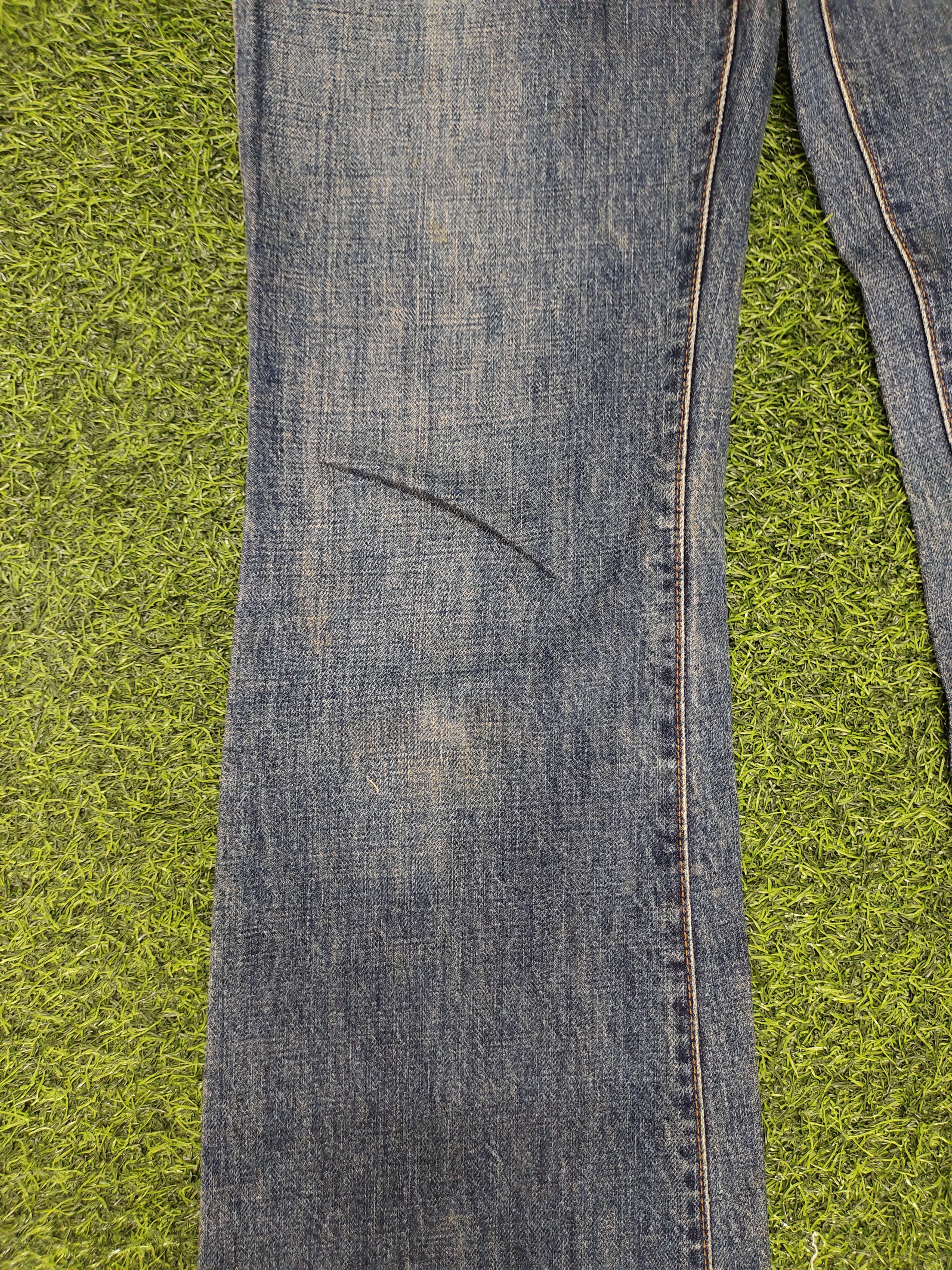 If Six Was Nine Flare Jeans Brappers Japan Faded Distress Denim Bootcut Lgb Size US 28 / EU 44 - 6 Thumbnail