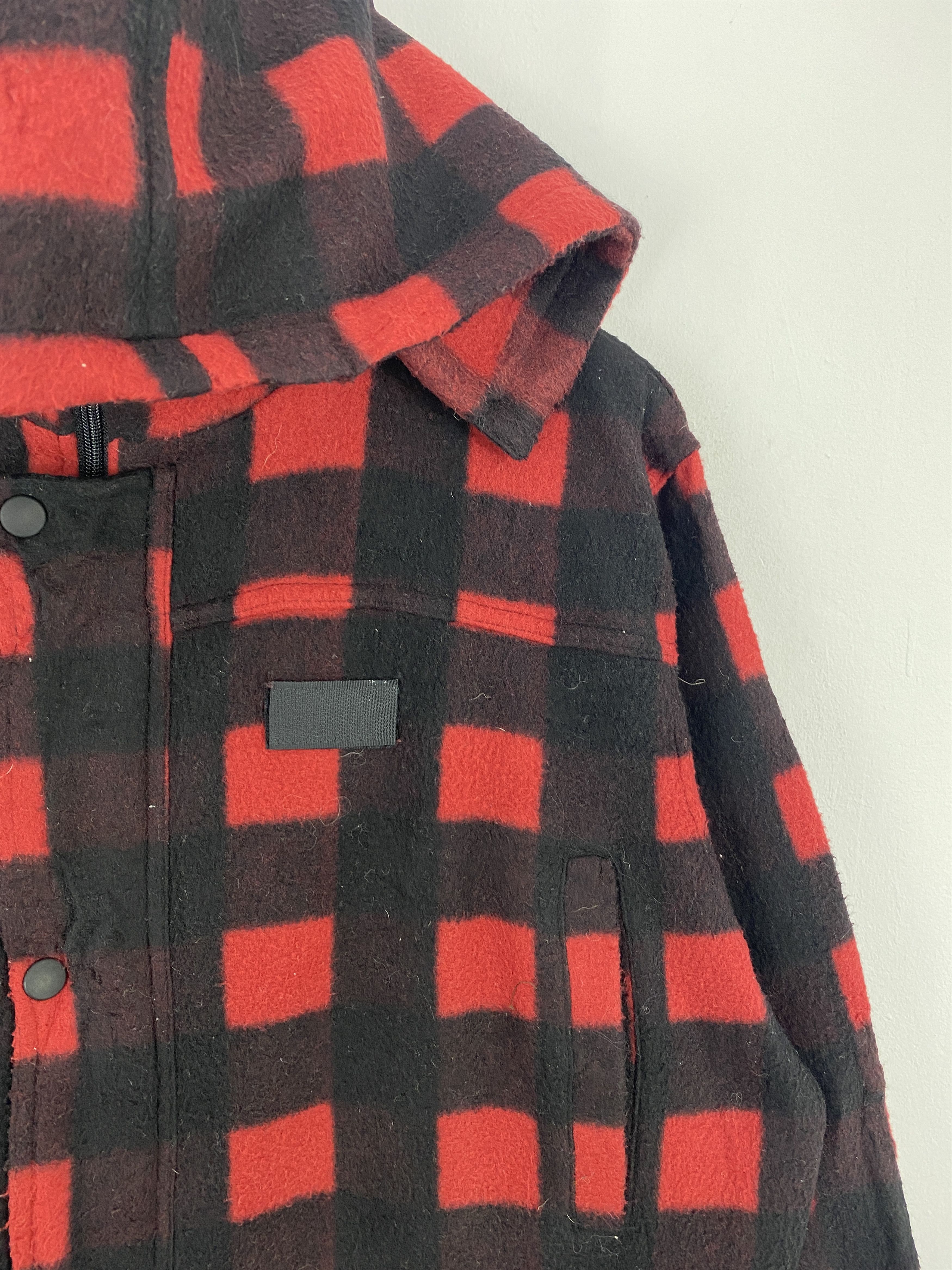 Japanese Brand BlackButterfly Shadowplaid Multi Pocket Jacket MJ0041Z Size US L / EU 52-54 / 3 - 11 Thumbnail