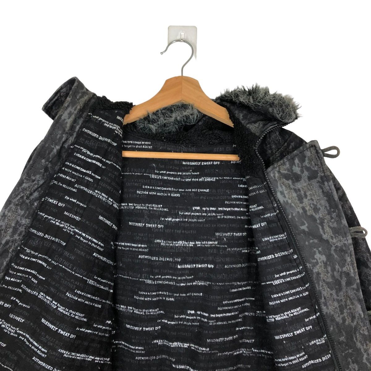 In The Attic 💥90’s Rare Over Size Jacket In The Attic Mink Fur Hoodie Size US M / EU 48-50 / 2 - 11 Thumbnail