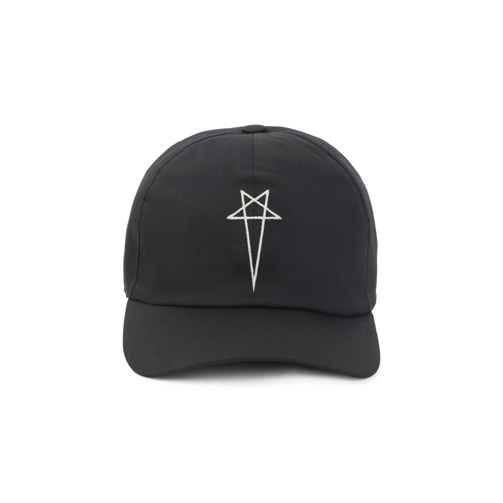 Rick Owens Drkshdw Lightweight foil-coated denim baseball cap SS24