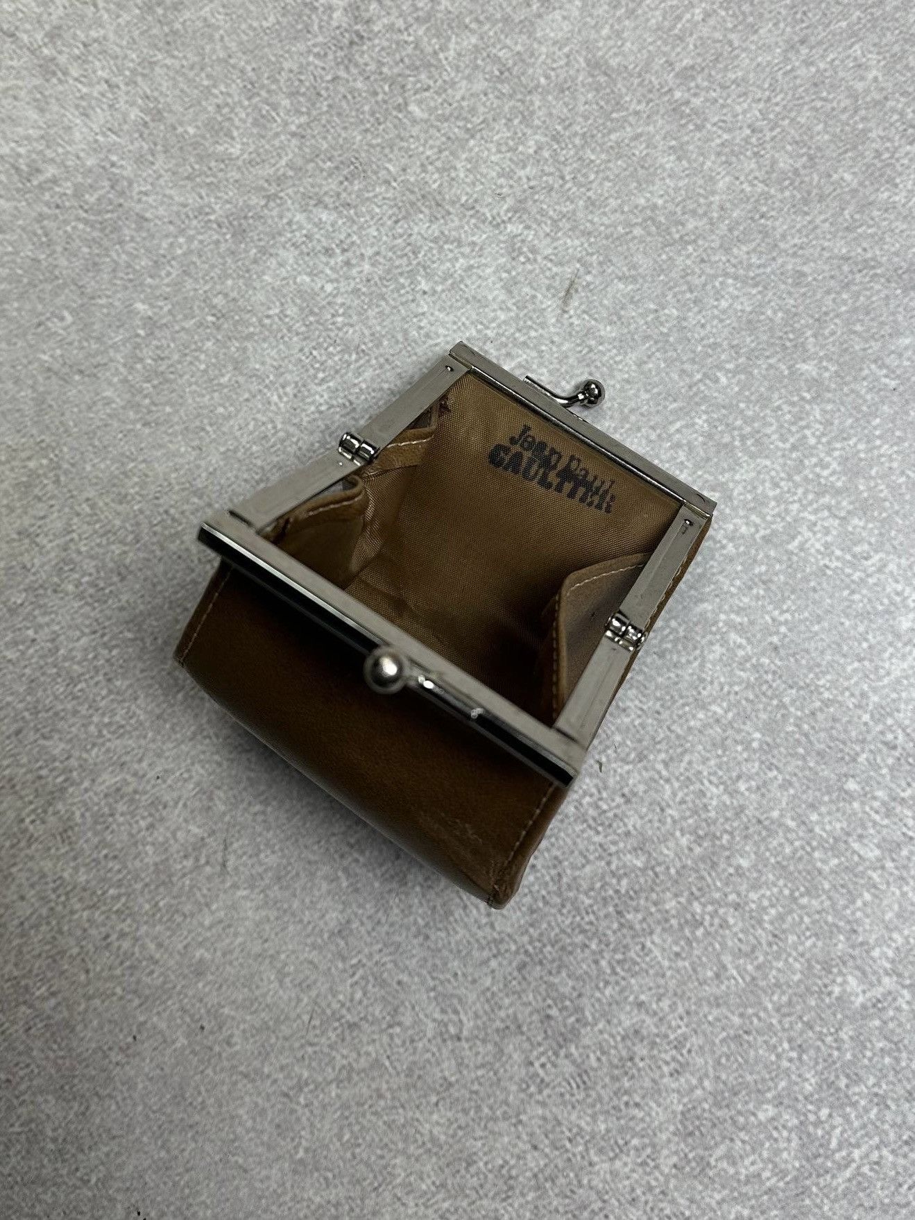 Jean Paul Gaultier JPG Jean Paul Gaultier Leather Coin Wallet Clutch Rare Size ONE SIZE - 3 Thumbnail