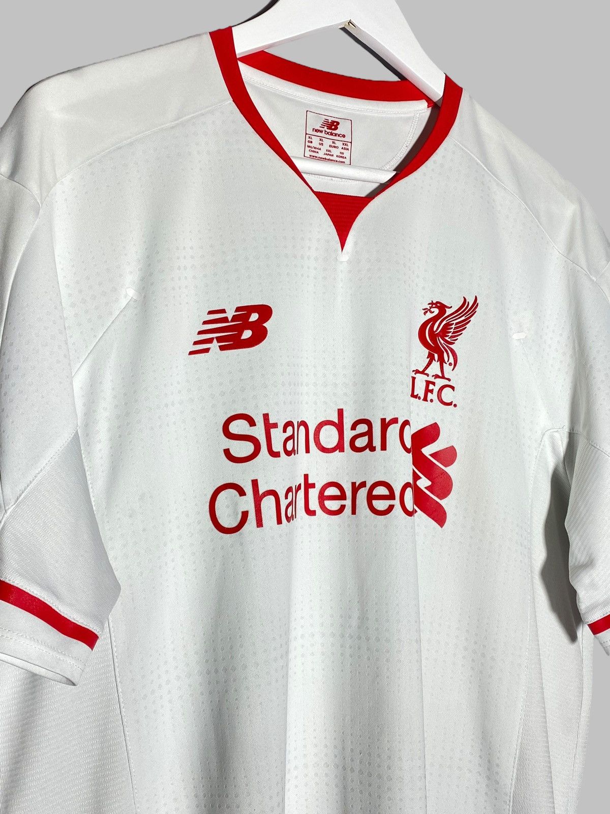 New Balance New Balance FC Liverpool 2015 2016 Away Football Shirt Size US XL / EU 56 / 4 - 4 Thumbnail