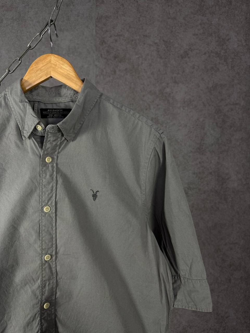 Allsaints Allsaints designer logo shirt Size US M / EU 48-50 / 2 - 2 Thumbnail