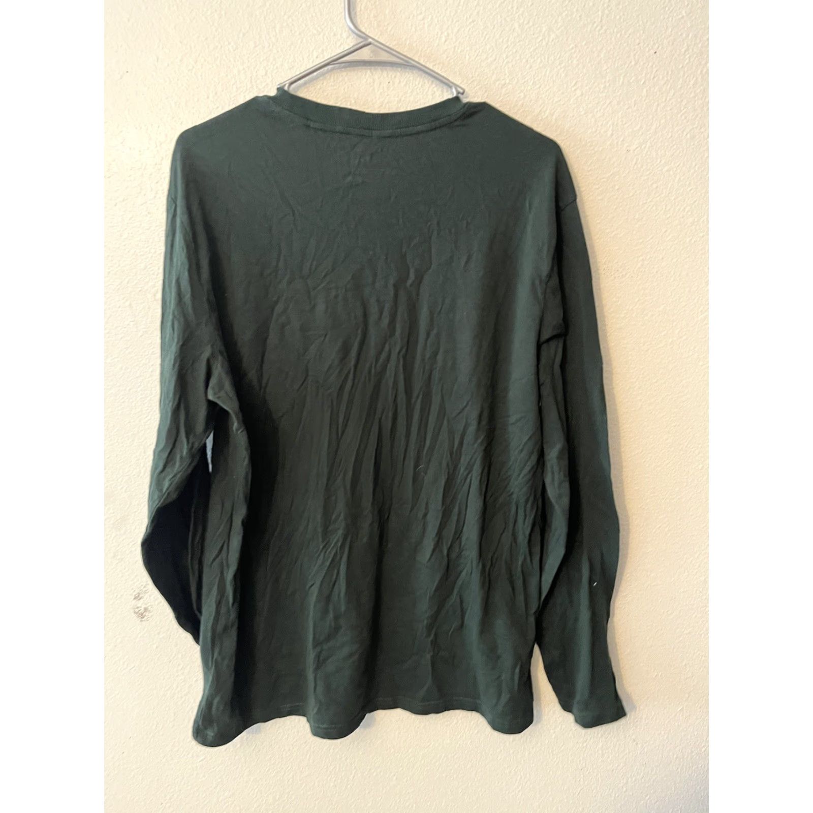 Eddie Bauer Eddie Bauer Mens Large Green Long Sleeve Crew Neck Pullover Shirt Size US L / EU 52-54 / 3 - 3 Thumbnail