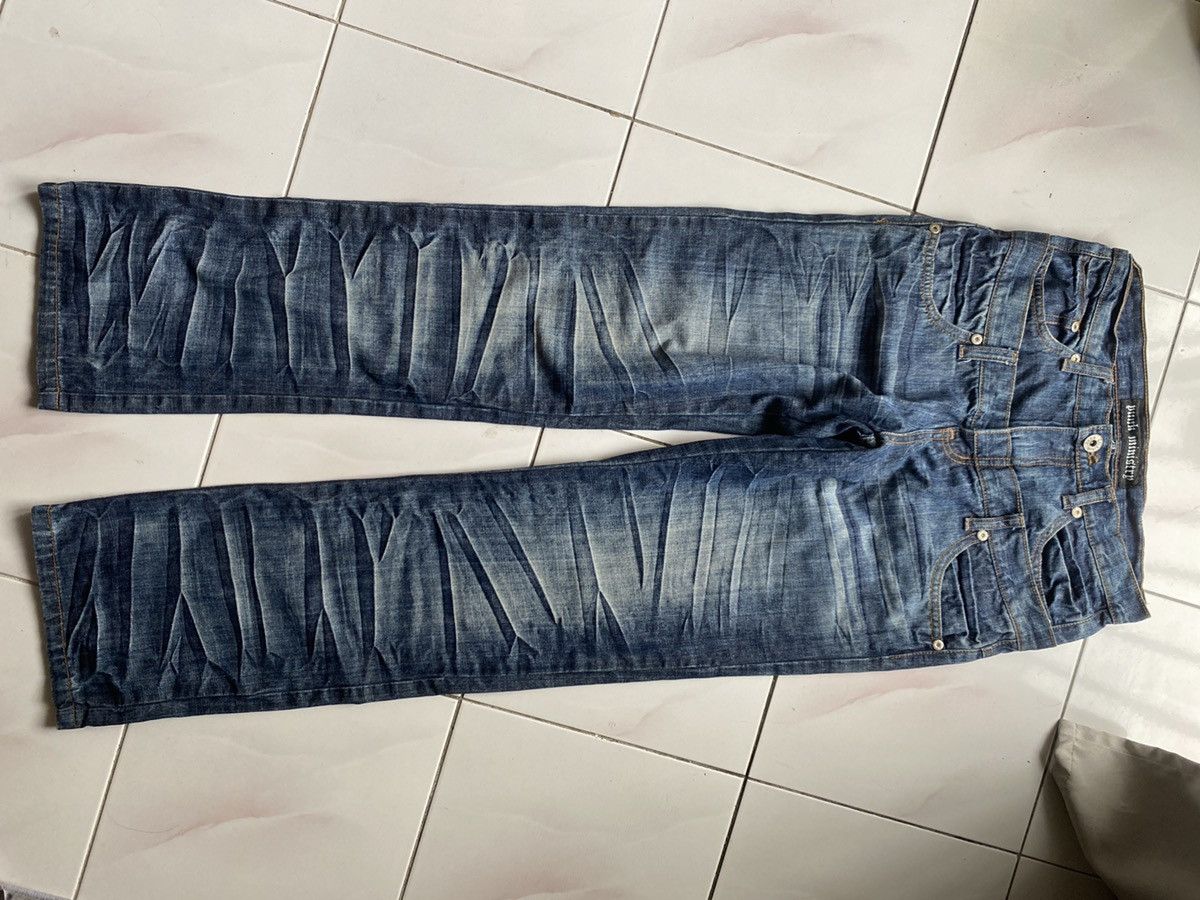 Japanese Brand × Seditionaries VINTAGE PUNK MINISTRY JAPAN BONDAGE DOUBLE WAIST JEANS RARE Size US 29 - 2 Thumbnail