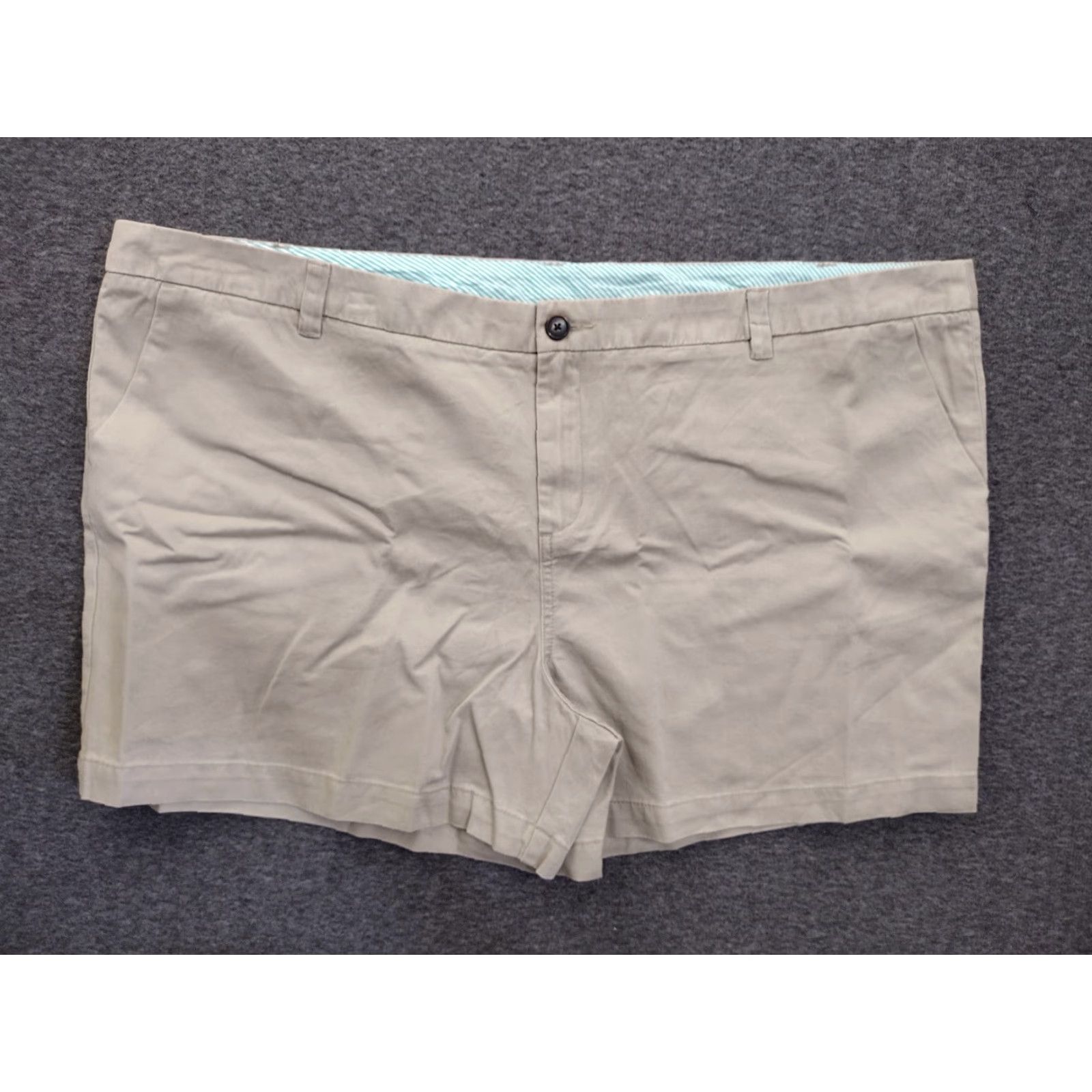 Vintage Unbranded Women's Cotton Chino Short Shorts 26W Beige Vintage: No Size 30" / US 8 / IT 44 - 2 Thumbnail