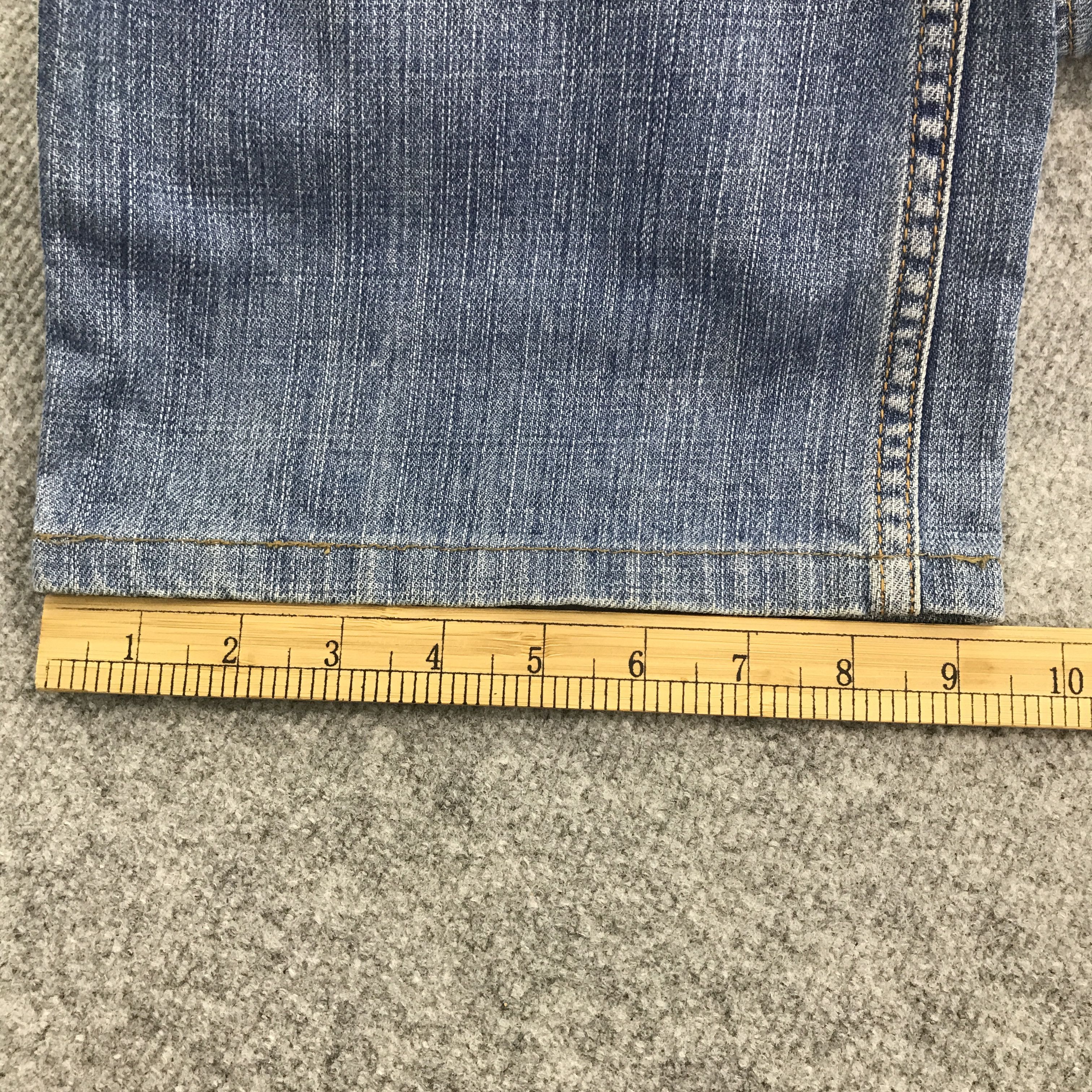 Japanese Brand Rare Flare Blue Way union made Japan denim jeans pants Size US 32 / EU 48 - 11 Thumbnail