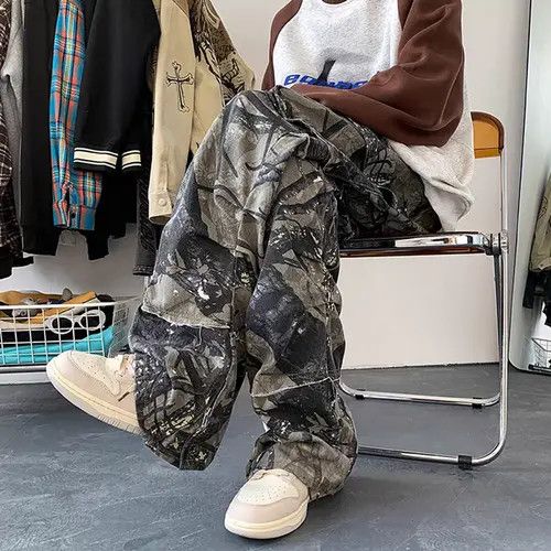 Japanese Brand Camouflage High Street Loose Fit Vintage Jeans Size US 30 / EU 46 - 3 Thumbnail