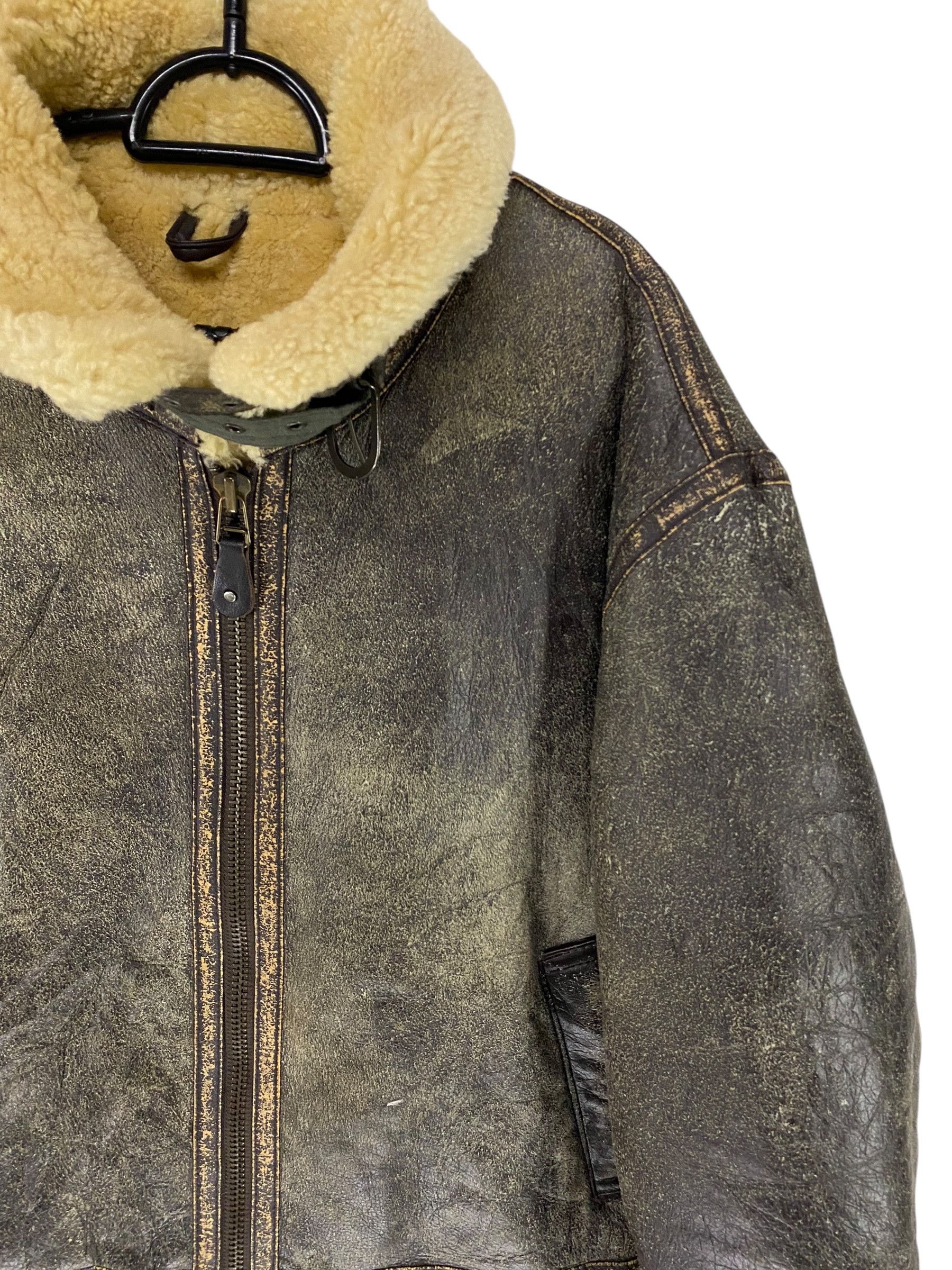Japanese Brand 2000s JK Members type B-3 bomber jacket Shearling jacket Size US L / EU 52-54 / 3 - 4 Thumbnail