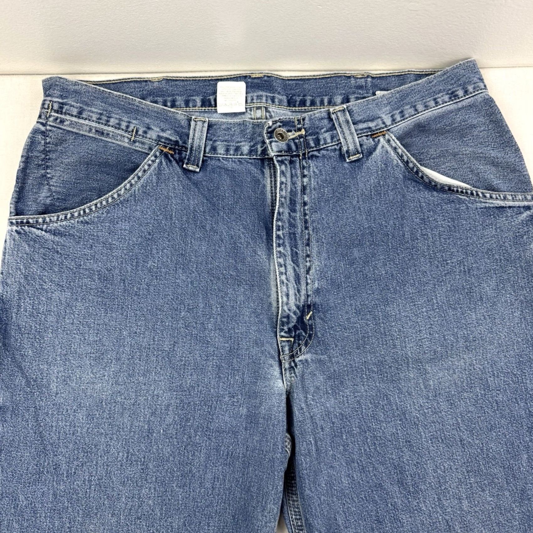 Gap VINTAGE Gap Jeans Adult 36x34 Relaxed Denim Cotton Blue 90s Grunge Y2K Hipster USA 90s Mens Jeans Size US 36 / EU 52 - 2 Thumbnail