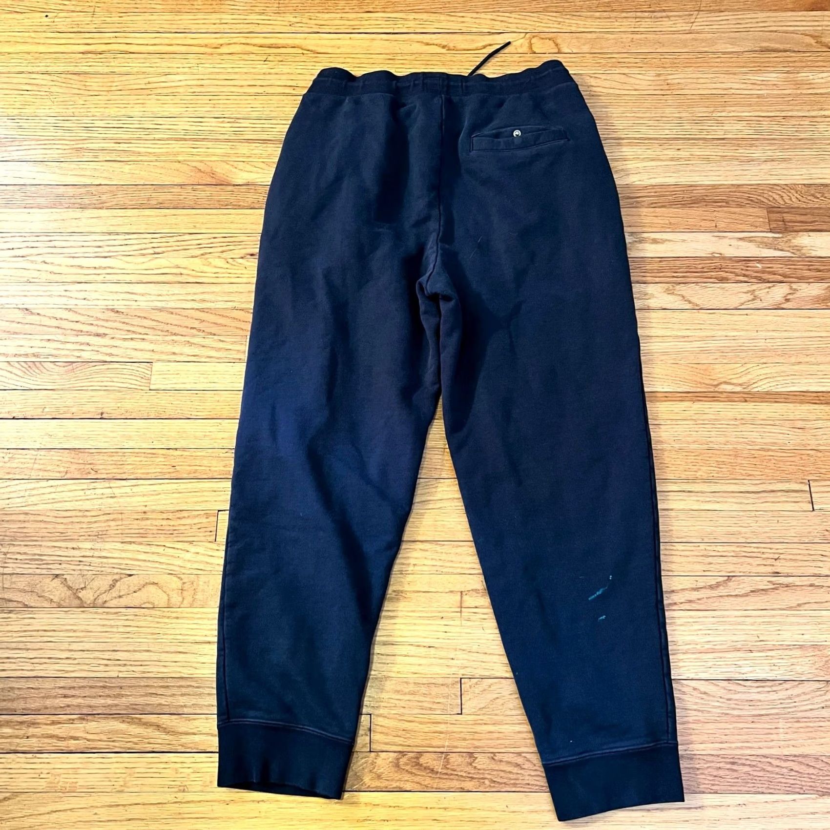 Jordan Brand Air Jordan Pants Mens Medium XI 11 Retro Legacy Jumpman Fleece Black BQ0195 Size US 31 - 4 Thumbnail