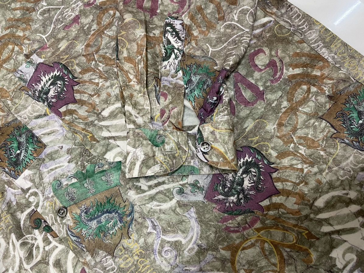 Beauty Beast × Vintage Vintage Italian design Dragon motif Size L / US 10 / IT 46 - 4 Thumbnail