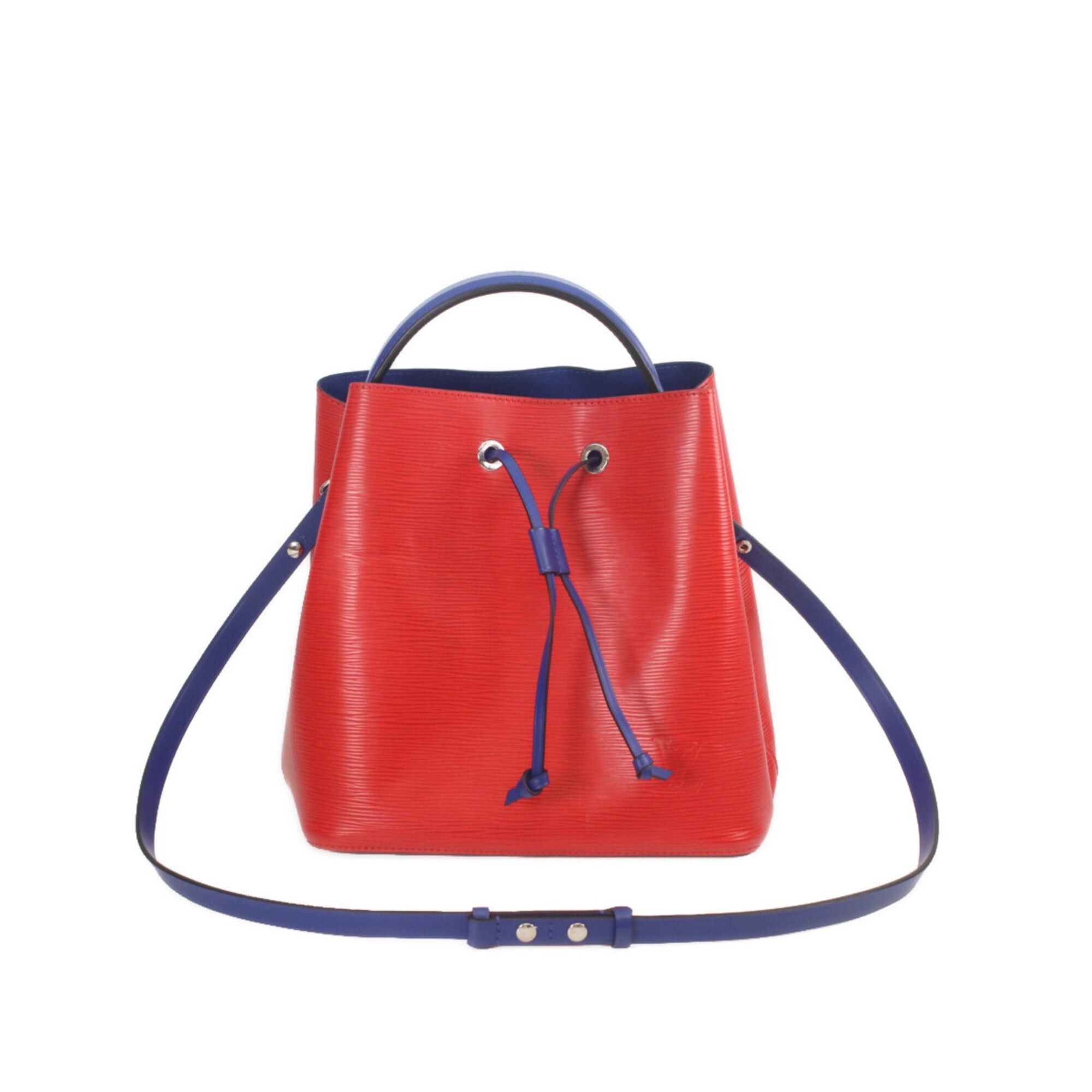 Louis Vuitton LOUIS VUITTON M54365 Epi Coquelicot Blue NeoNoe Shoulder Bag Red Women's Size ONE SIZE - 1 Thumbnail