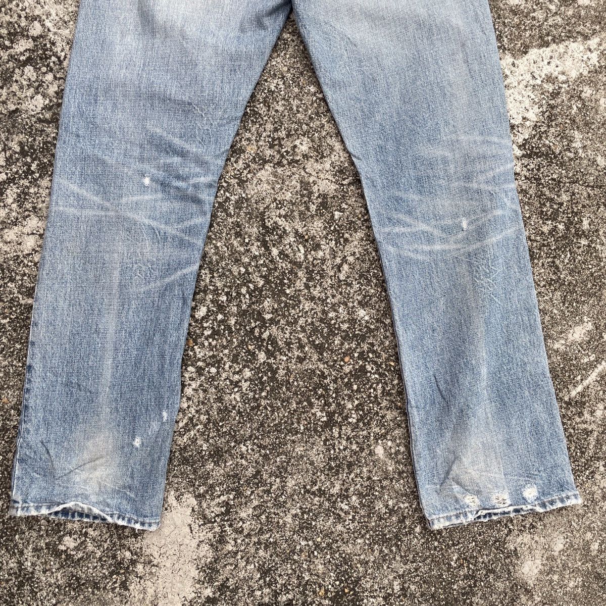 Japanese Brand Vintage Unbranded Distressed Denim Jeans Size US 33 - 9 Thumbnail