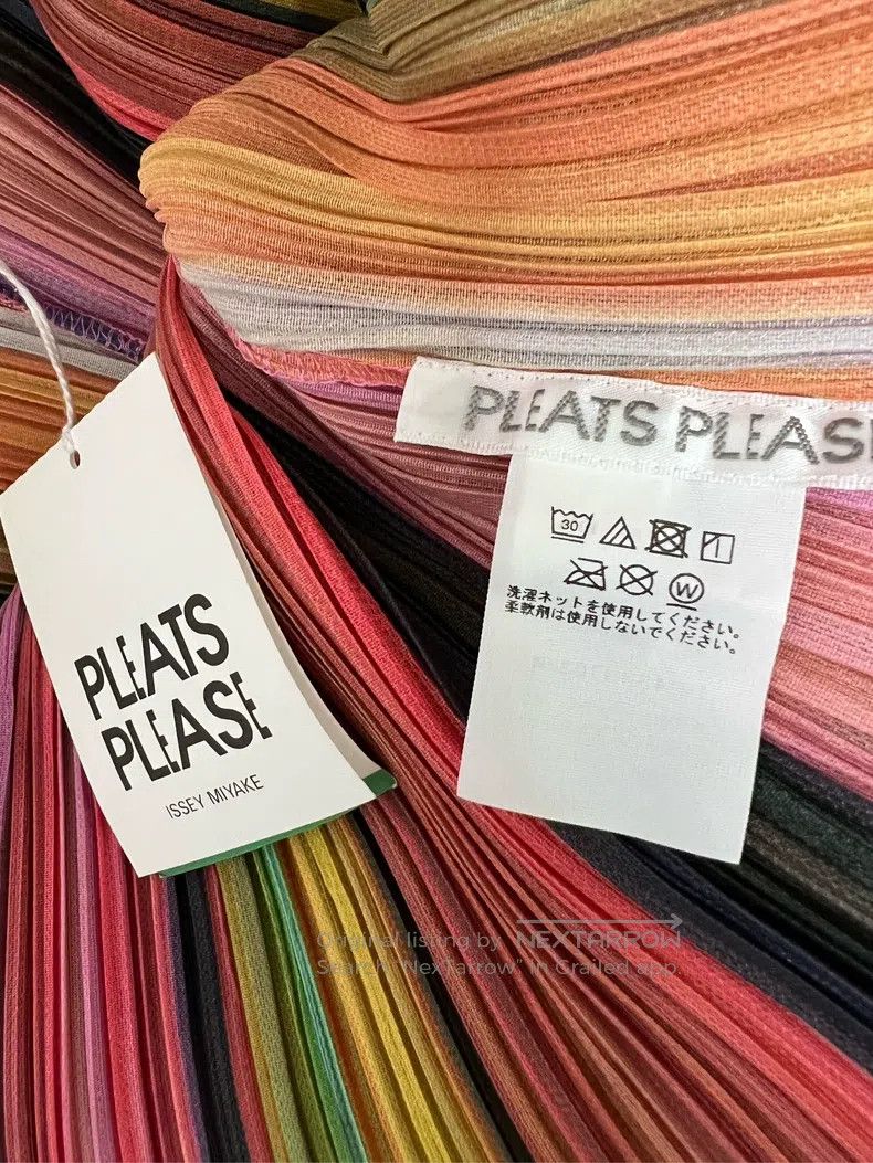 Issey Miyake Issey Miyake Rainbow Dress Size XL / US 12-14 / IT 48-50 - 8 Thumbnail