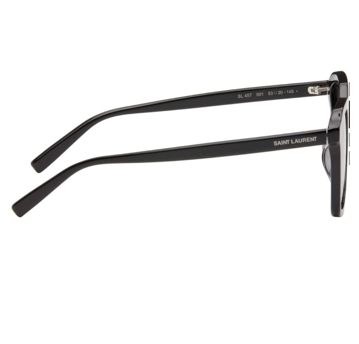 Saint Laurent Paris Saint Laurent Black Square Sunglasses Size ONE SIZE - 2 Thumbnail