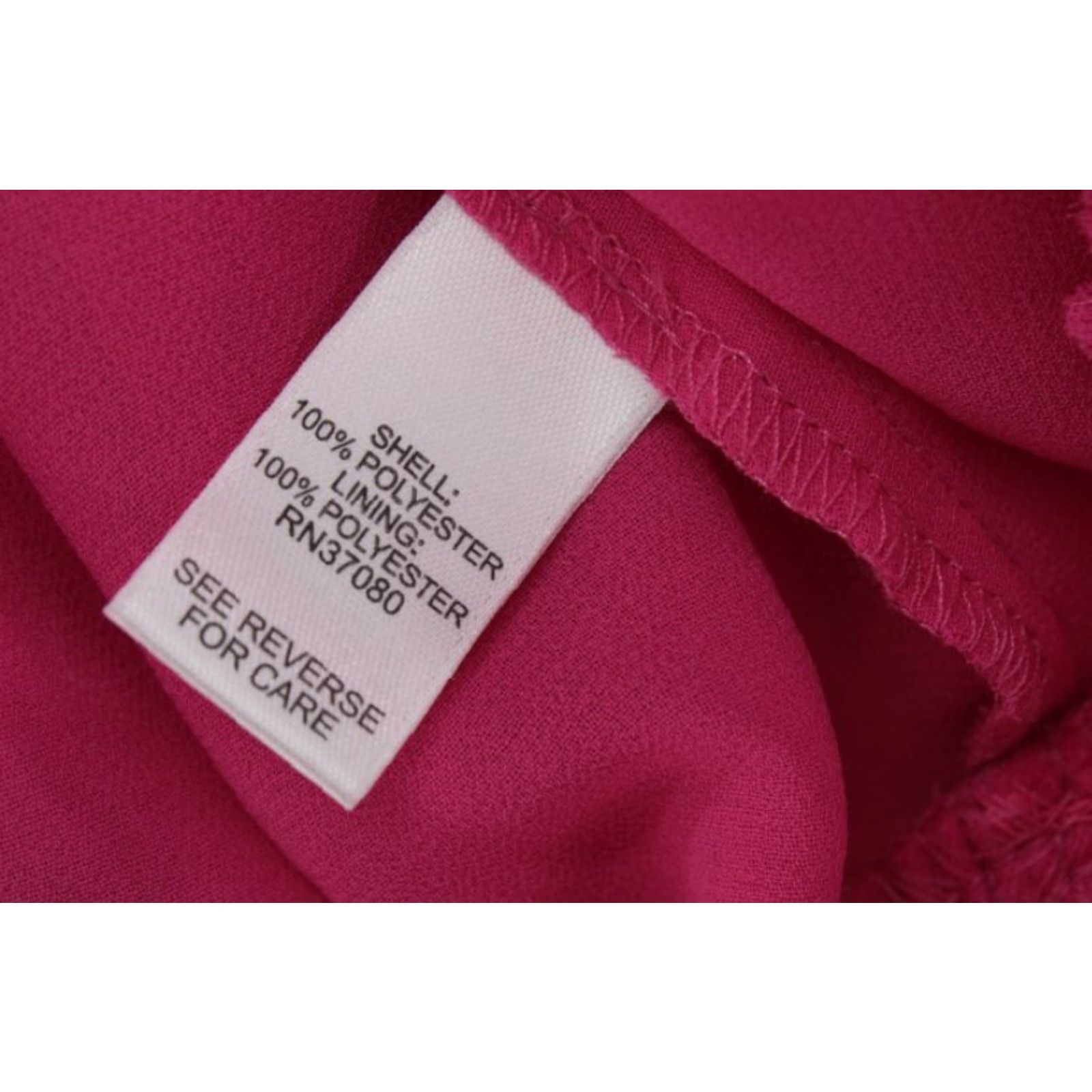 Vintage Cato Blouse Pink Hearts Top Chiffon Bell Sleeves Valentine Date Night 22/24W Women Size 3XL / US 20-22 - 6 Thumbnail