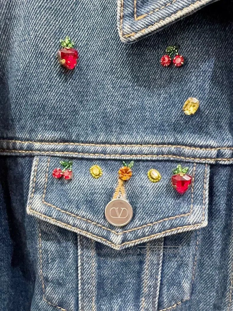 Valentino Valentino Denim jacket Size M / US 6-8 / IT 42-44 - 2 Thumbnail