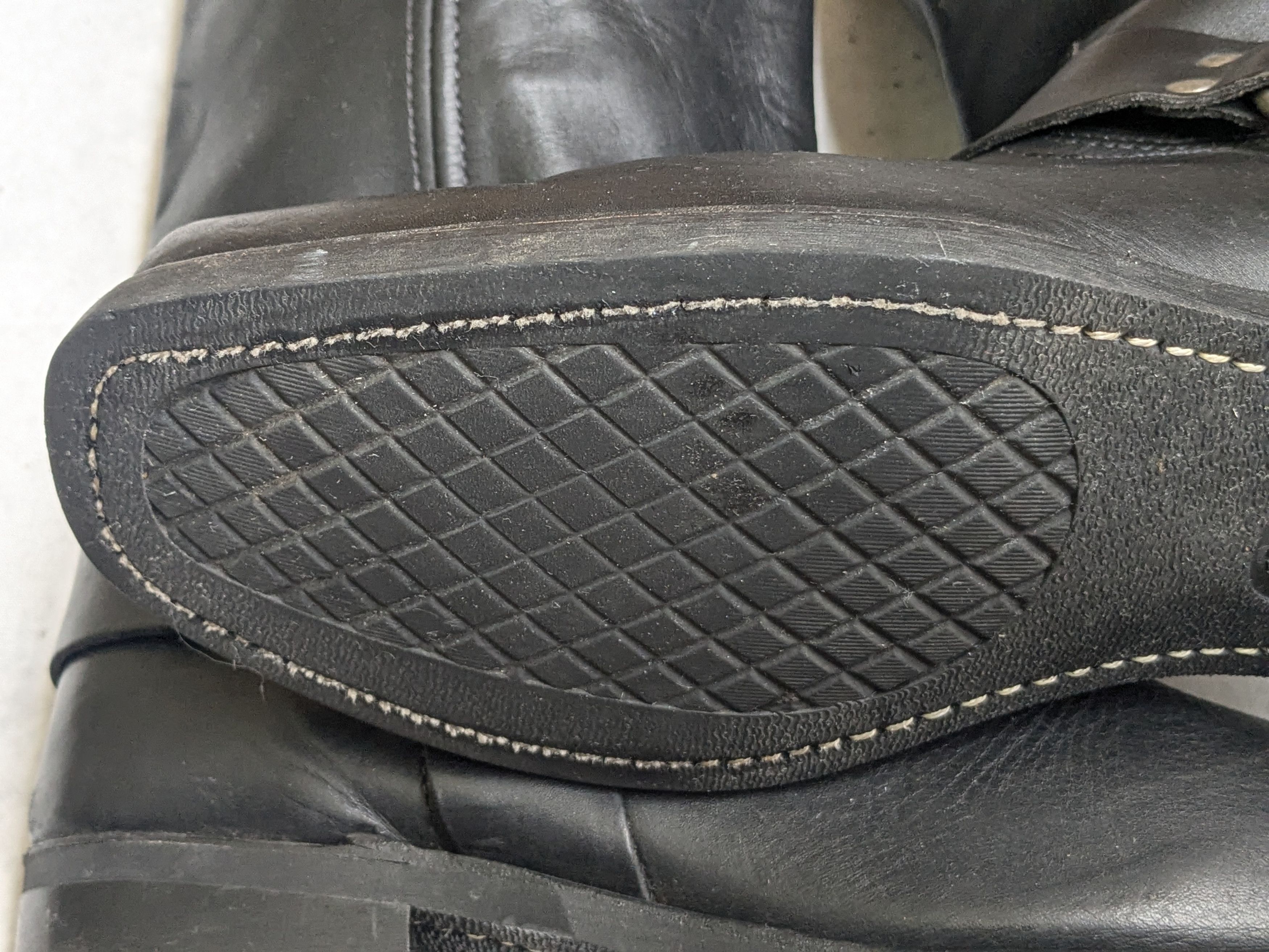 Frye Frye Harness Boots Black Leather 13 M Strap USA Size US 13 / EU 46 - 16 Thumbnail