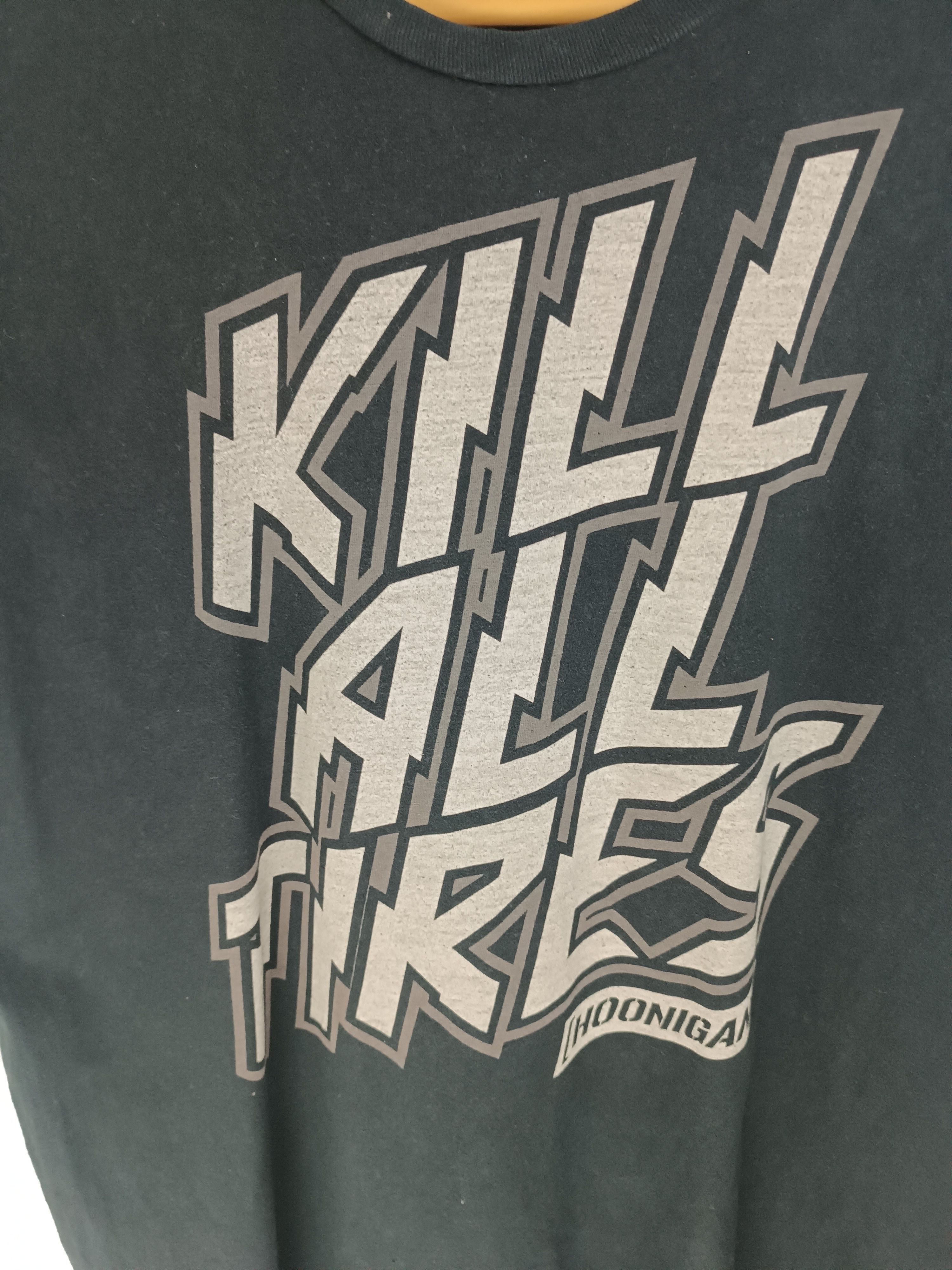 Vintage VINTAGE HOONIGAN KILL ALL TIRES KEN BLOCK PASTRANA TEE Size US L / EU 52-54 / 3 - 8 Thumbnail