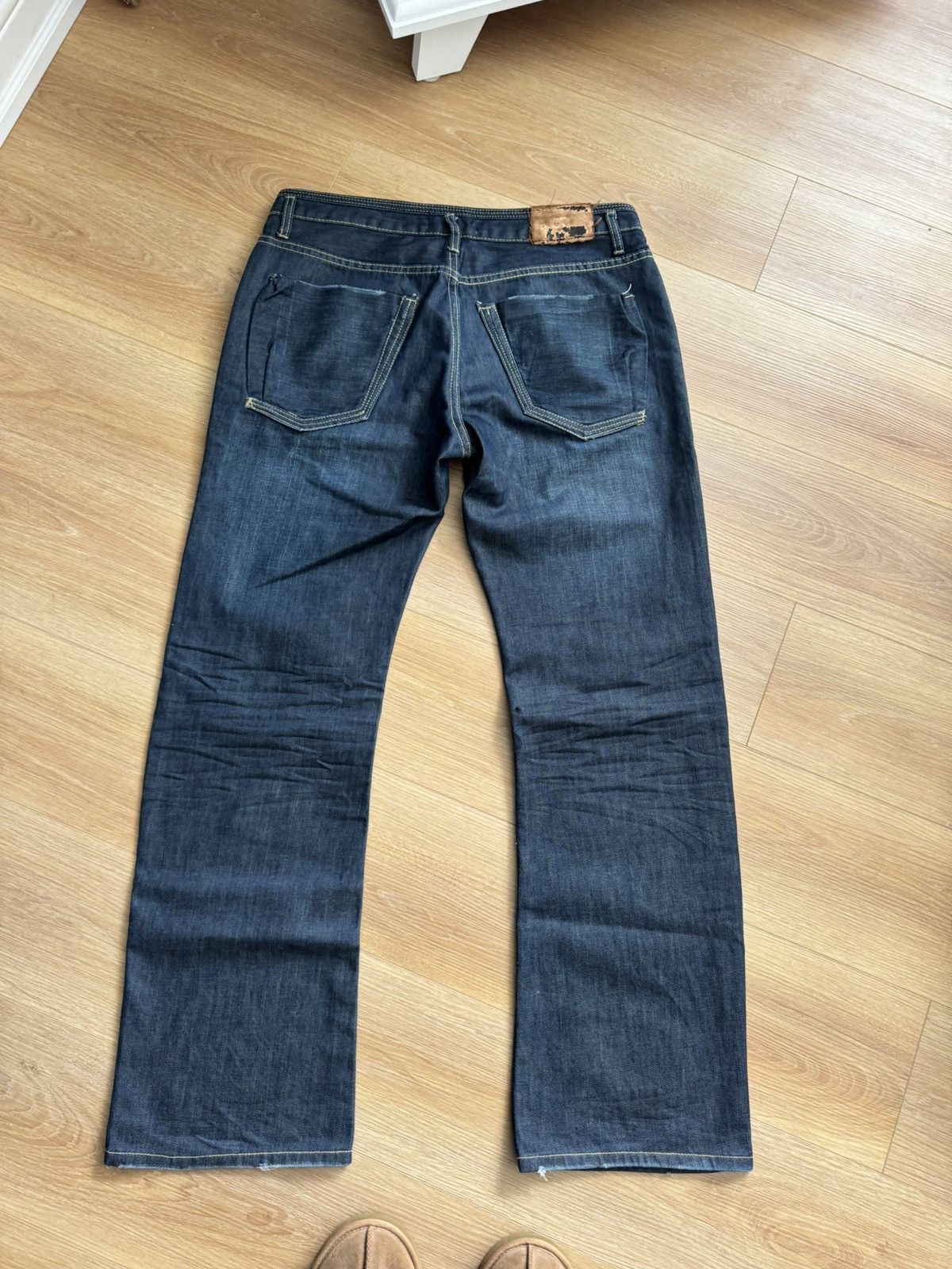 Dsquared2 Vintage Dsquared Straight Fit Jeans 36x32 Size US 36 / EU 52 - 1 Thumbnail