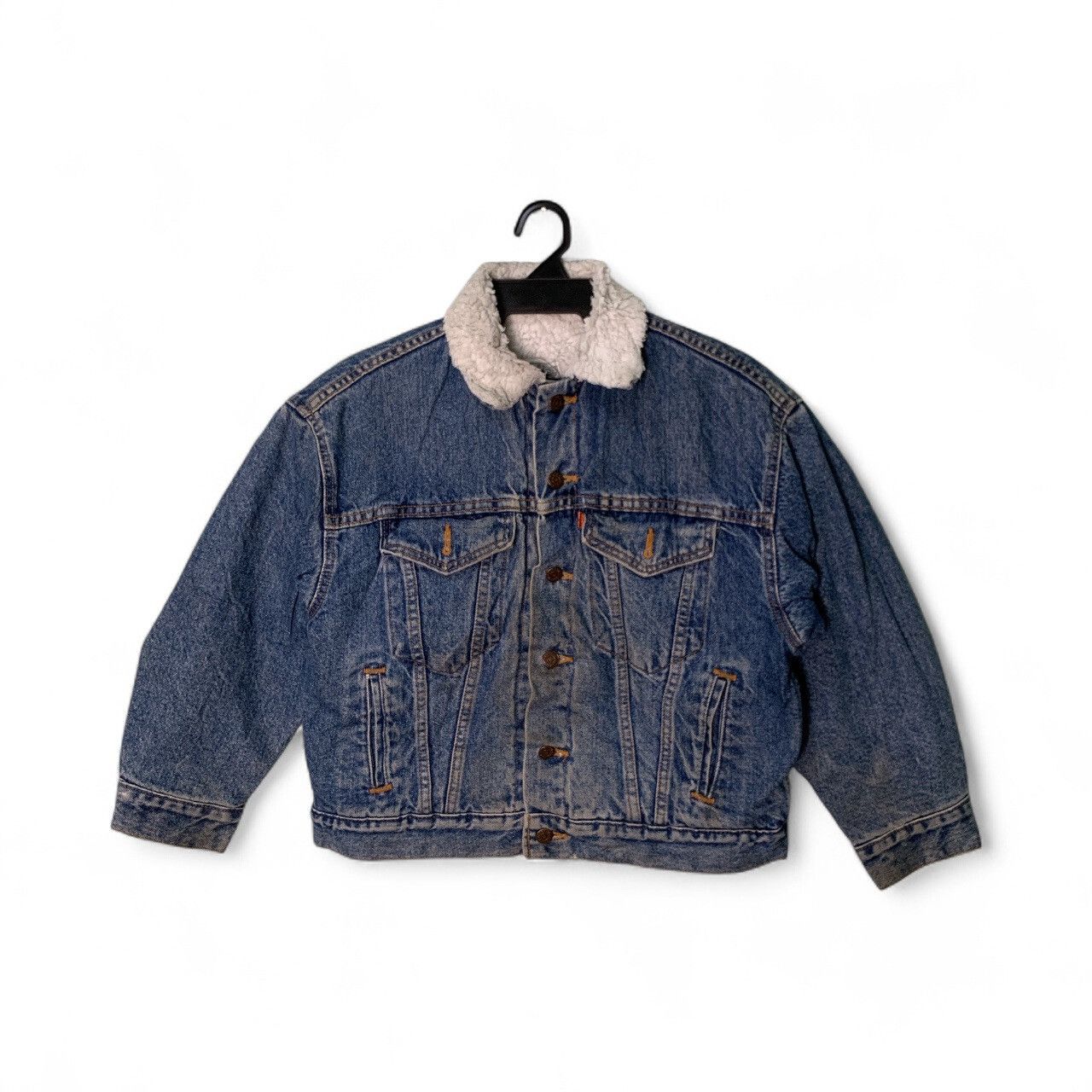 Levi's Vintage Clothing Rare Design Vintage Levi’s Orentab Sherpa Jackets Size S / US 4 / IT 40 - 1 Thumbnail