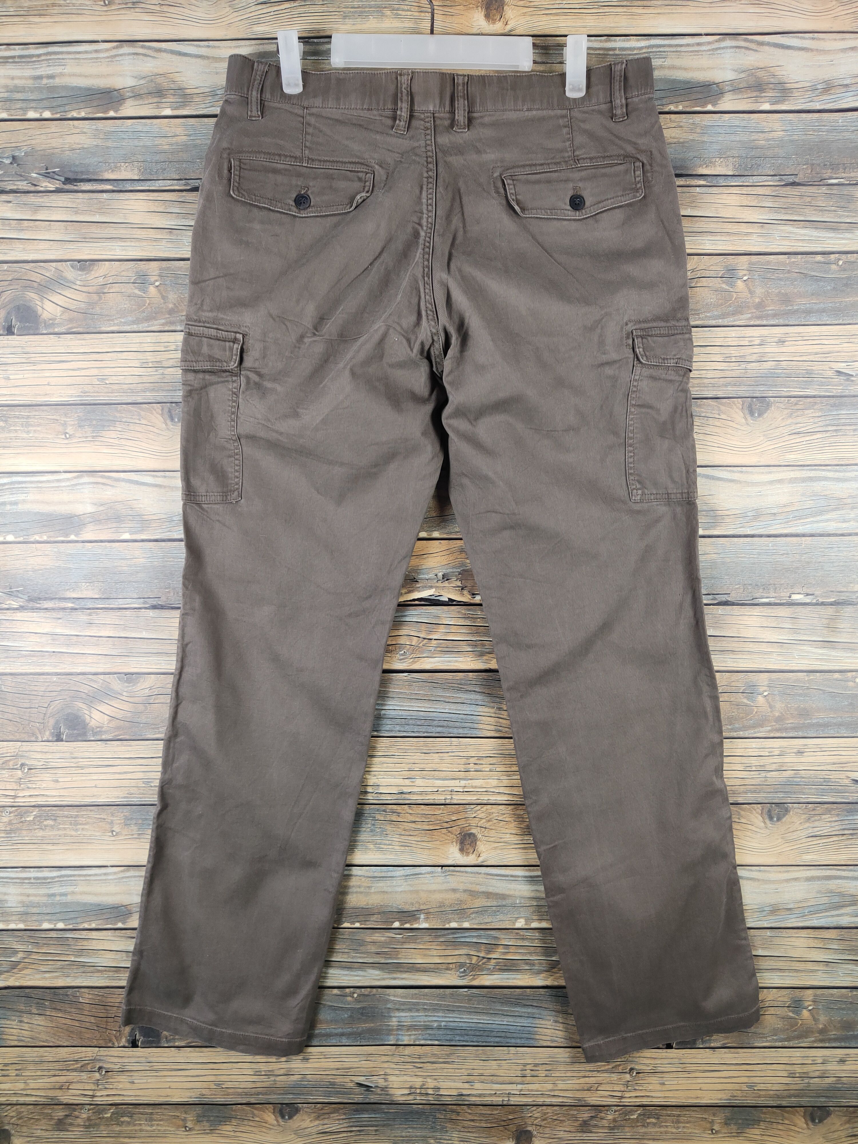 Renoma DL Up Renoma Brown Multipocket Tactical Cargo Pants #1323 Size US 34 / EU 50 - 7 Thumbnail