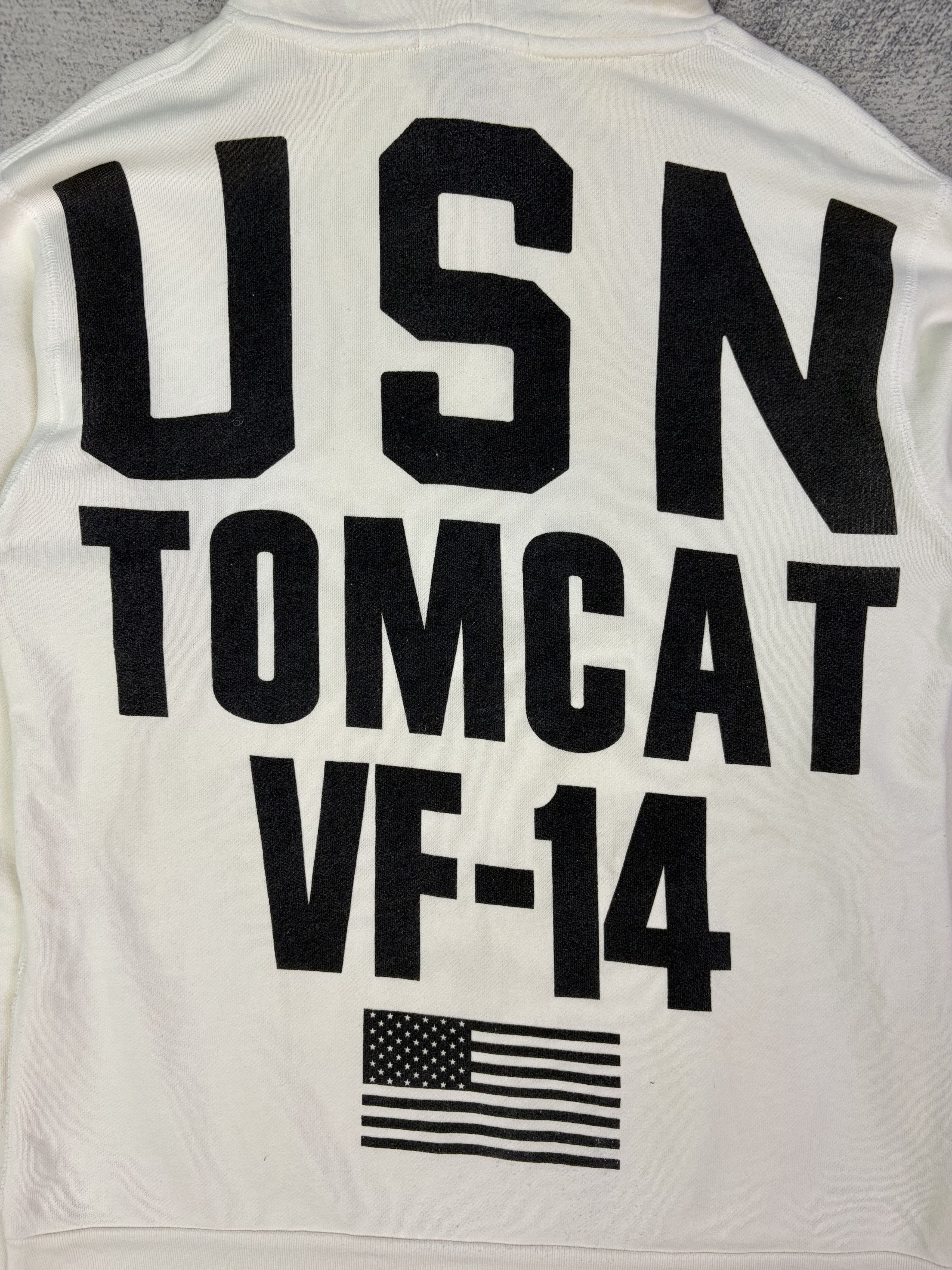 Avirex Avirex Type Blue USN Tomcat VF-14 Pullover Hoodie Size US S / EU 44-46 / 1 - 8 Thumbnail