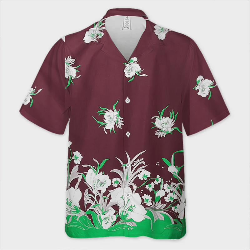 The Unbranded Brand × Vintage Floral-Print Short-Sleeved Shirt – Vintage-Inspired Menswear Size US S / EU 44-46 / 1 - 2 Thumbnail