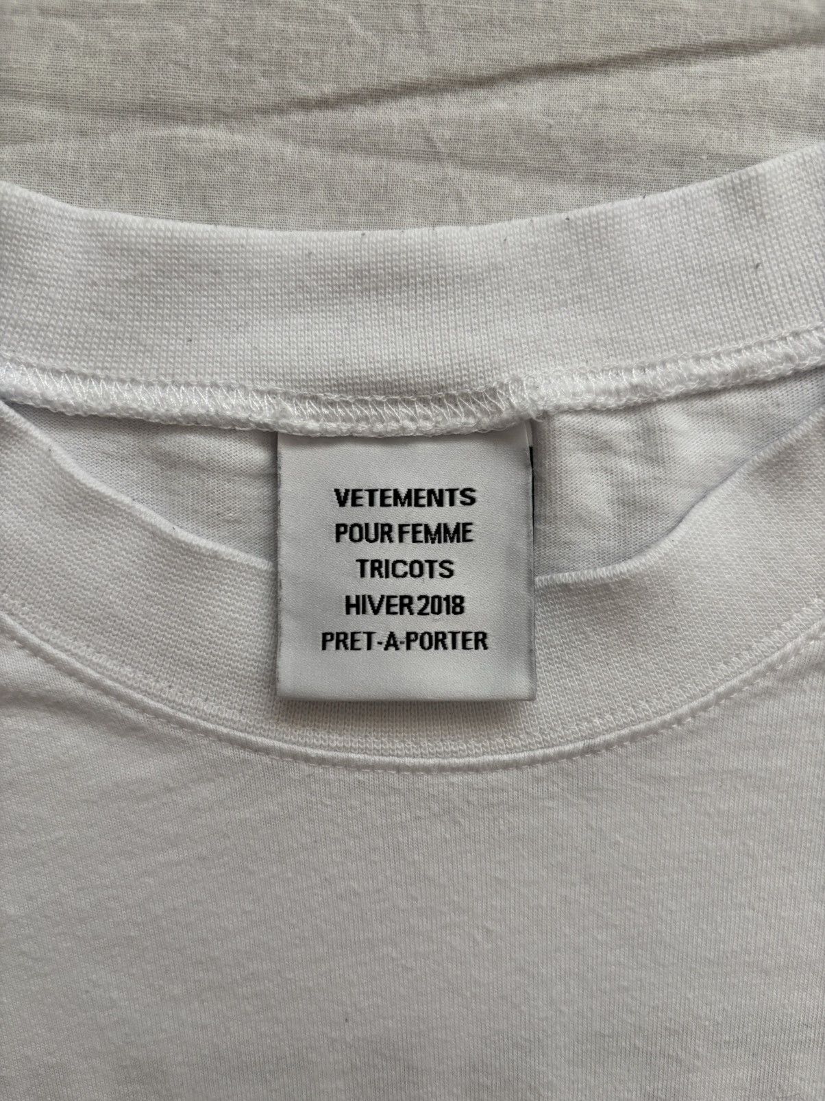 Vetements Vetements Staff Tee - AH18 Size US M / EU 48-50 / 2 - 5 Thumbnail