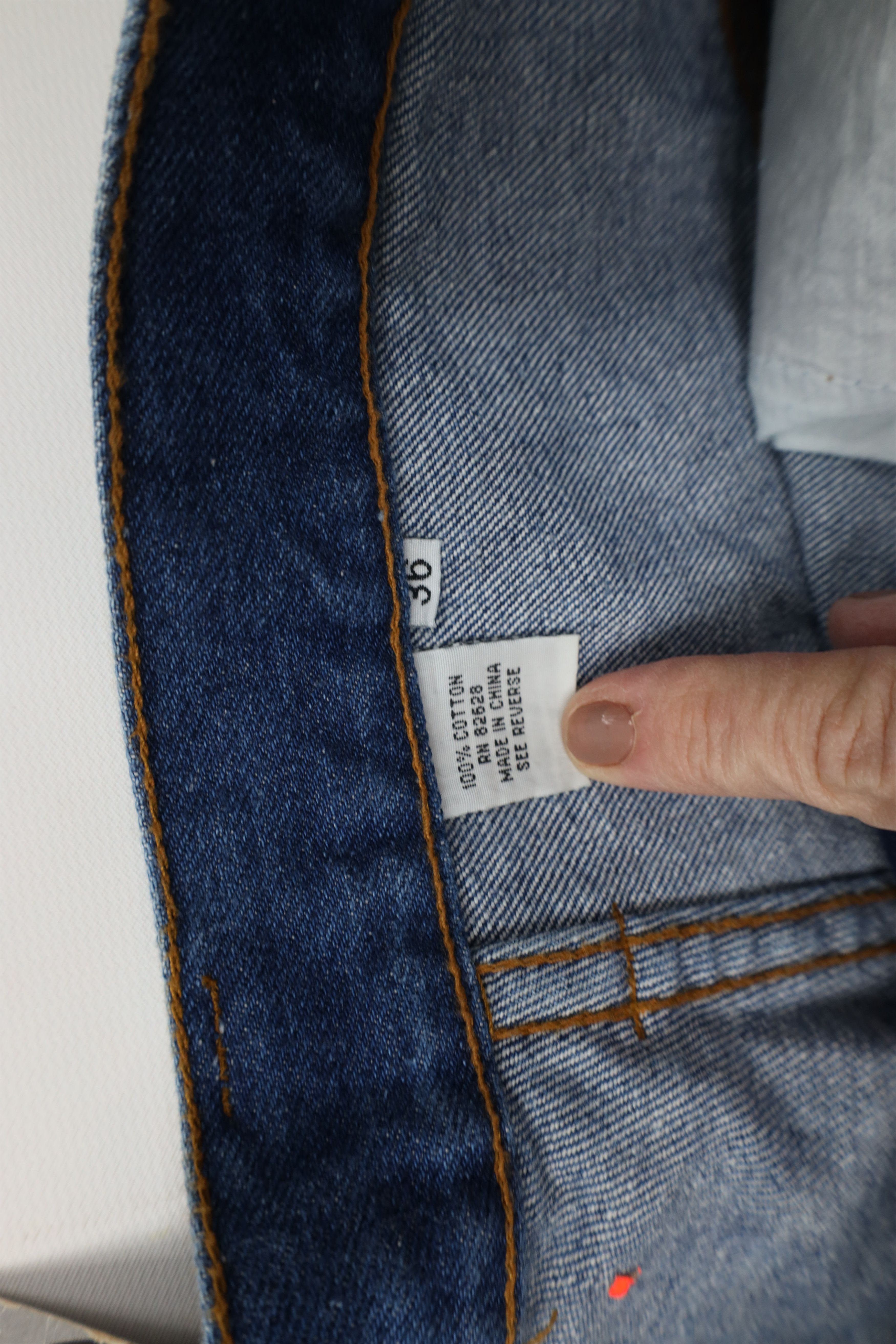 Southpole Deadstock Vintage 90s Y2K Southpole Fit Wide Leg Denim Jeans Size US 36 / EU 52 - 9 Thumbnail