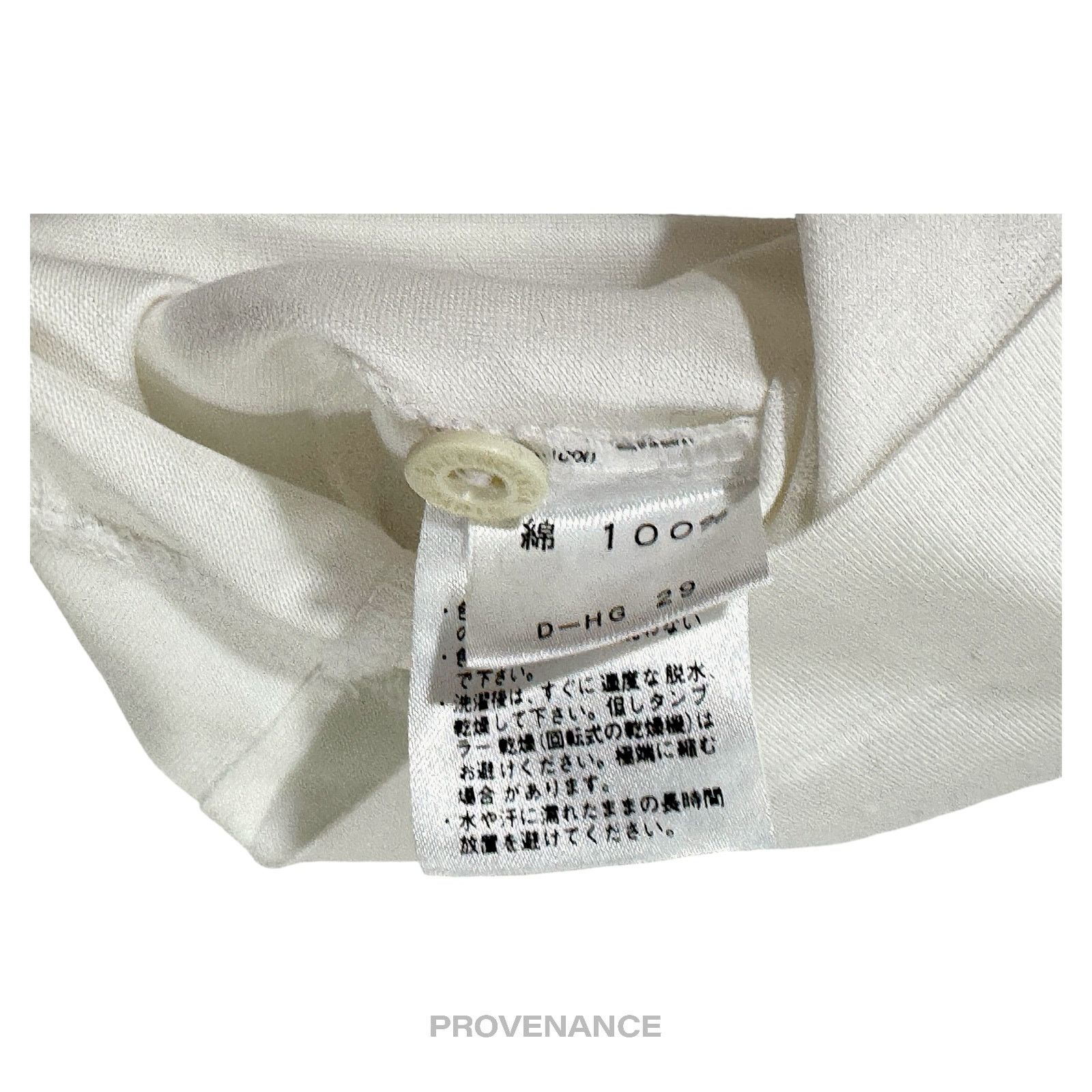 Balenciaga 🔴 Balenciaga Golf Polo Shirt - White Embroidered Checker M Size US M / EU 48-50 / 2 - 8 Thumbnail