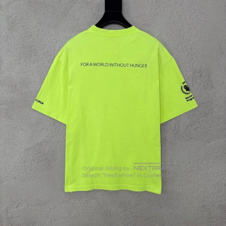 Balenciaga Balenciaga Printed Logo Round Neck Short Sleeve Size US XS / EU 42 / 0 - 2 Thumbnail