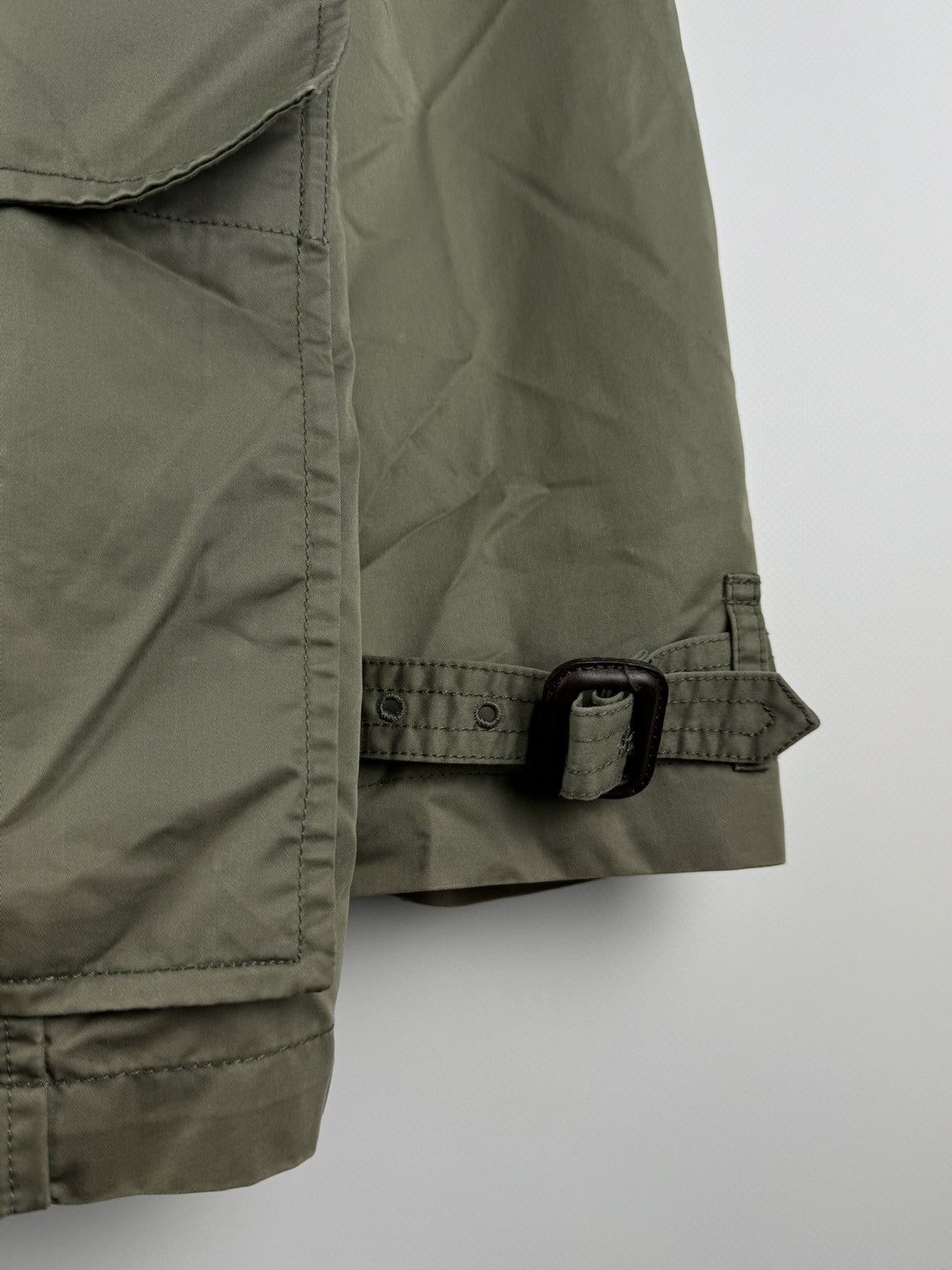 Burberry Vintage 00s Burberry Nova Check Zipper Military Jacket Size US M / EU 48-50 / 2 - 9 Thumbnail