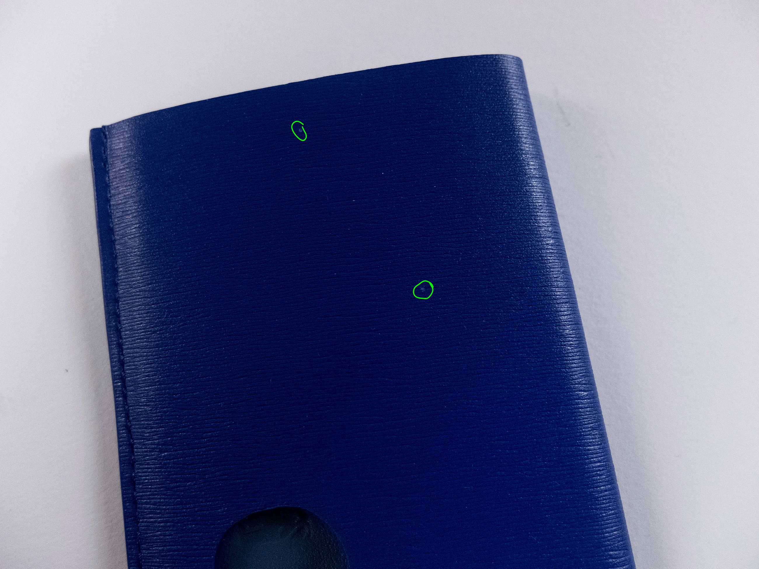 Paul Smith PAUL SMITH two tone blue leather pop up card holder Size ONE SIZE - 8 Thumbnail