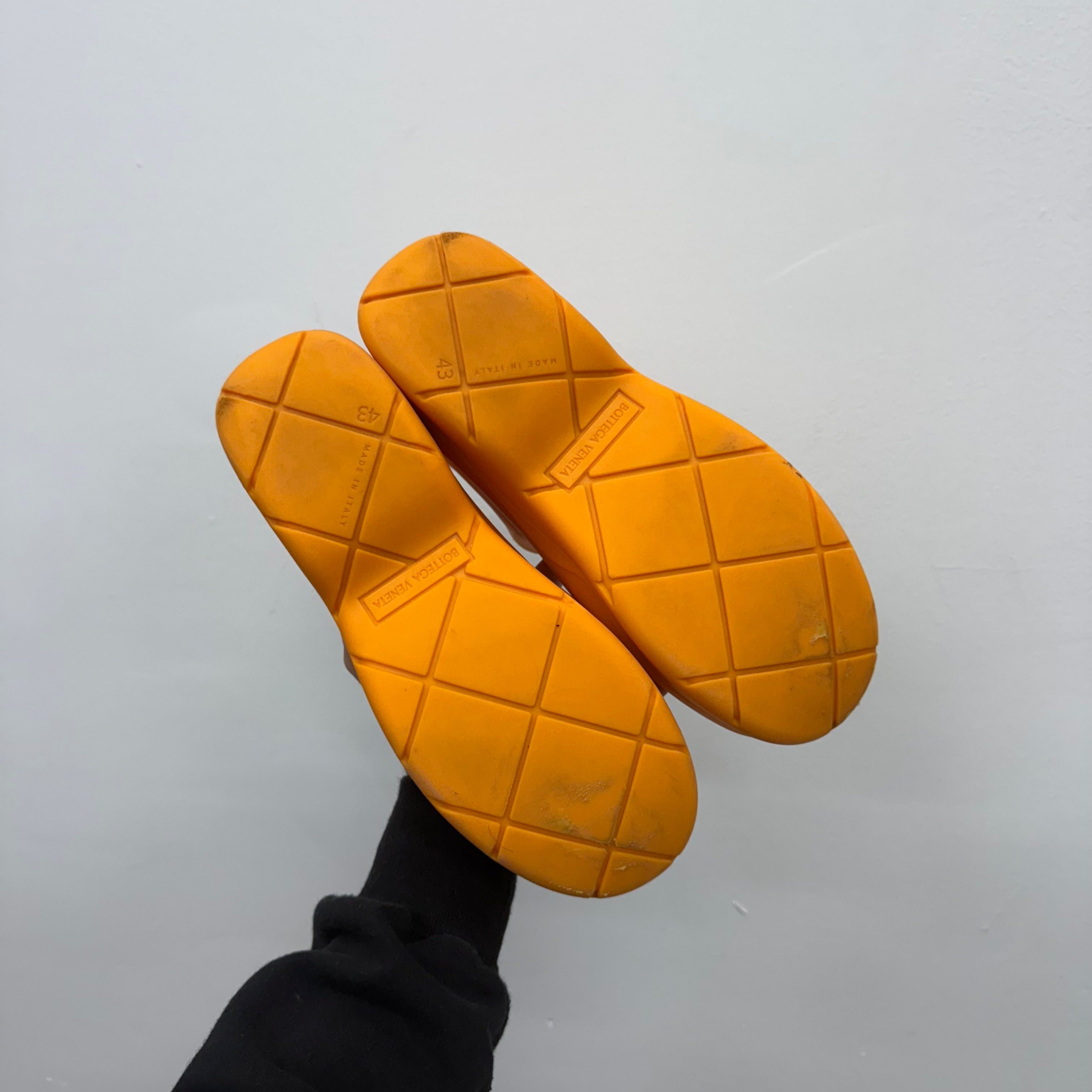 Bottega Veneta Bottega Veneta Orange Puddle Boot - Size 43 (US 10) Size US 10 / EU 43 - 4 Thumbnail
