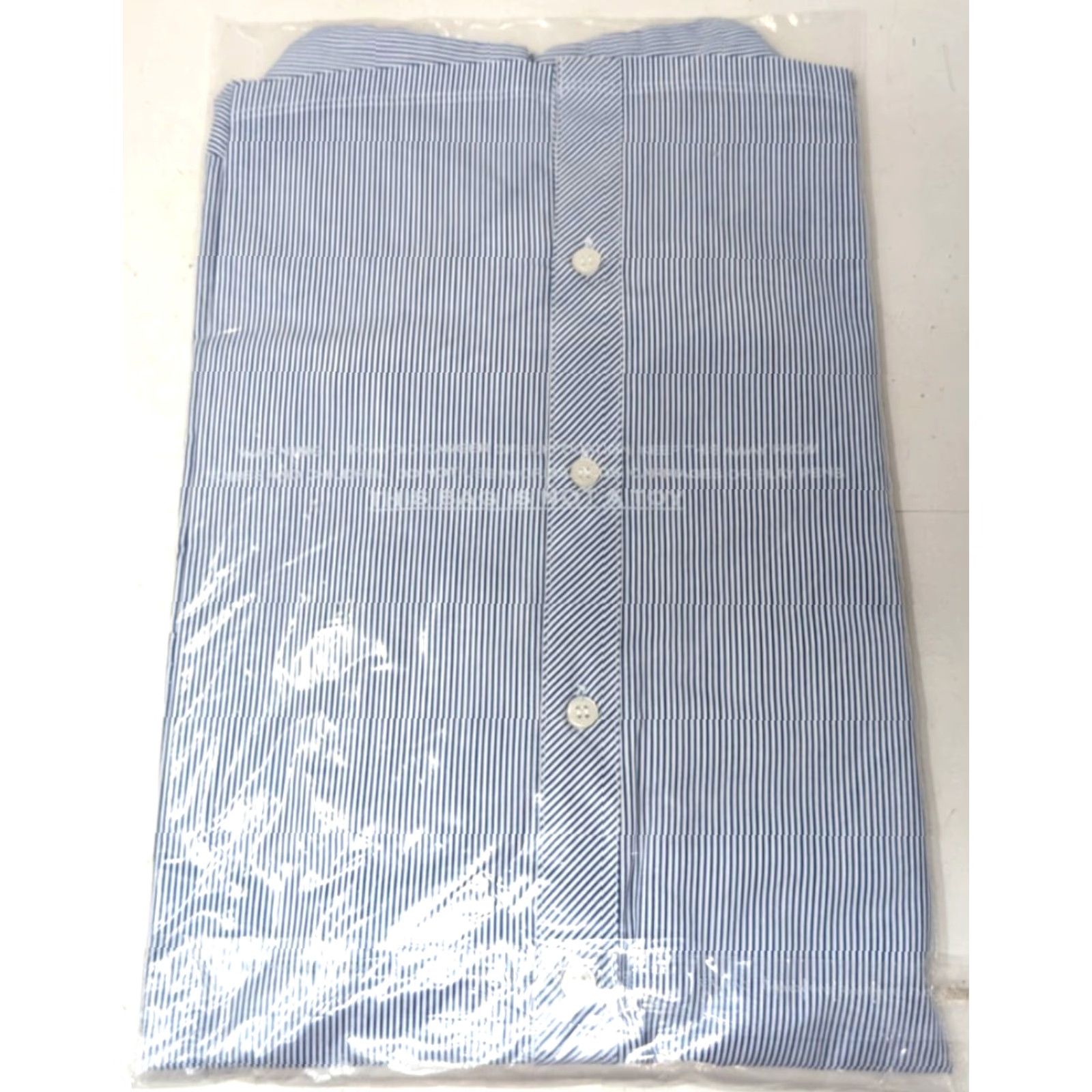 Croft & Barrow Croft & Barrow Button Down Dress Shirt Top Blue Stripe XXL Womens Shirt Size XXL / US 16-18 / IT 52-54 - 4 Thumbnail