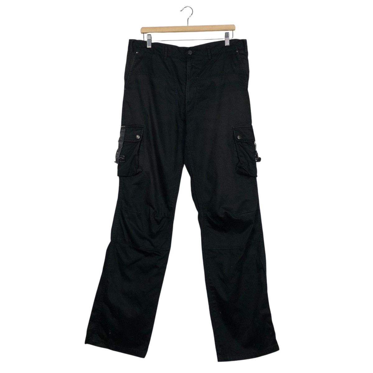Hysteric Glamour 📌Vintage Biker Cargo Pants Evolution Multi Pockets Size US 36 / EU 52 - 2 Thumbnail